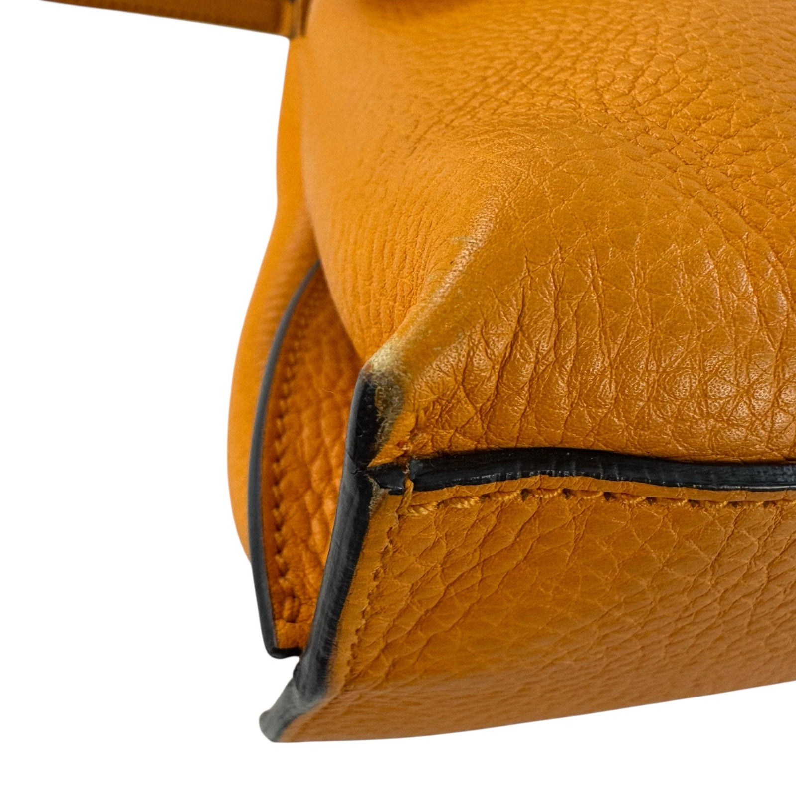 Gucci Orange Bamboo Two-Way Bag