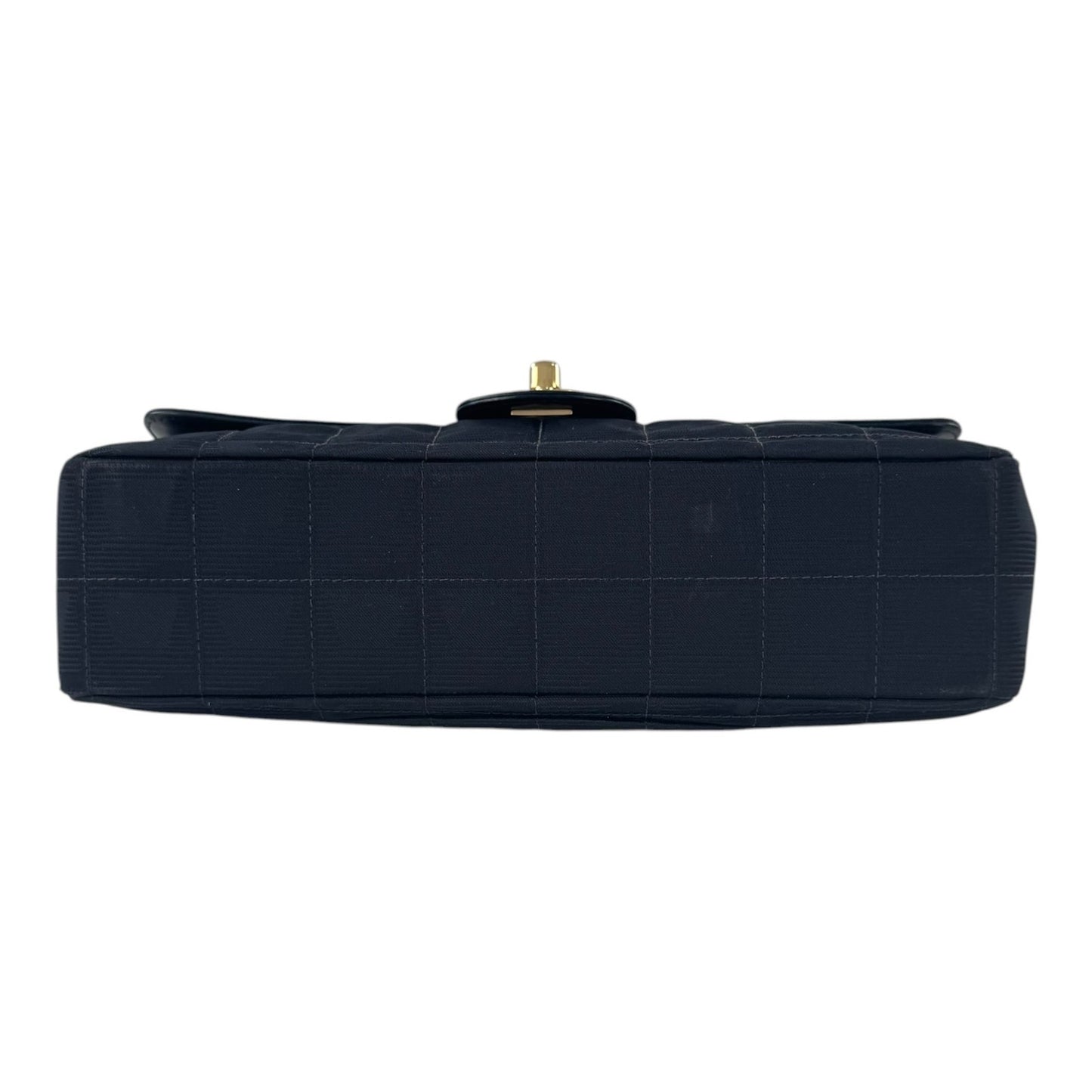 Chanel Vintage Travel Line Chocolate Bar Flap Bag
