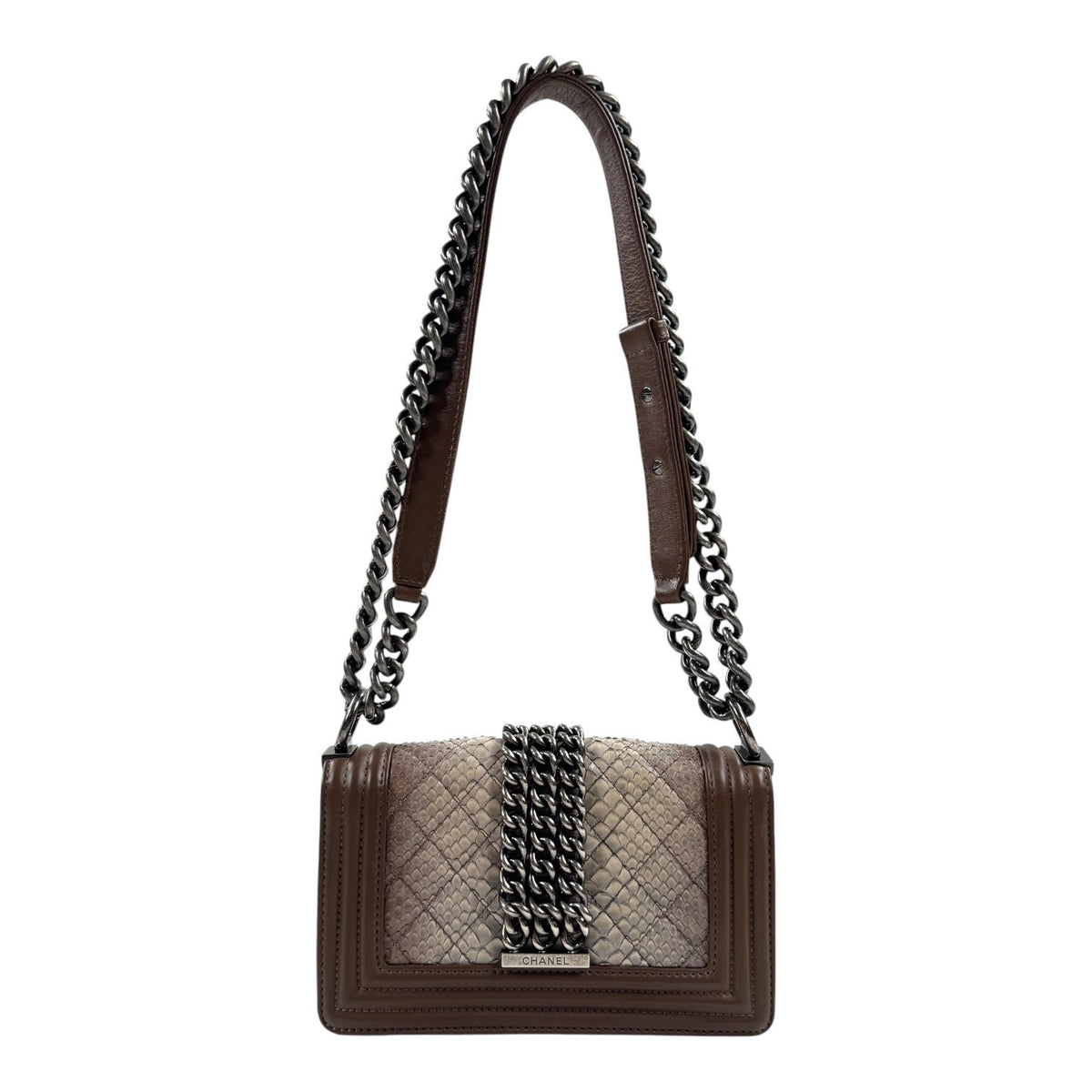 Chanel Python Small Boy Bag