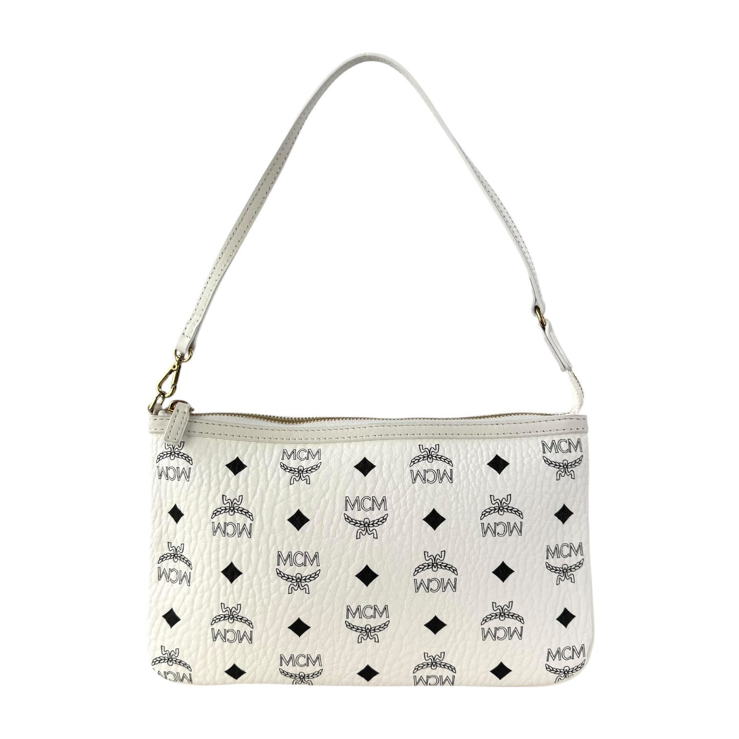 MCM Monogram Victory Patch Anya Zip Tote & Pochette