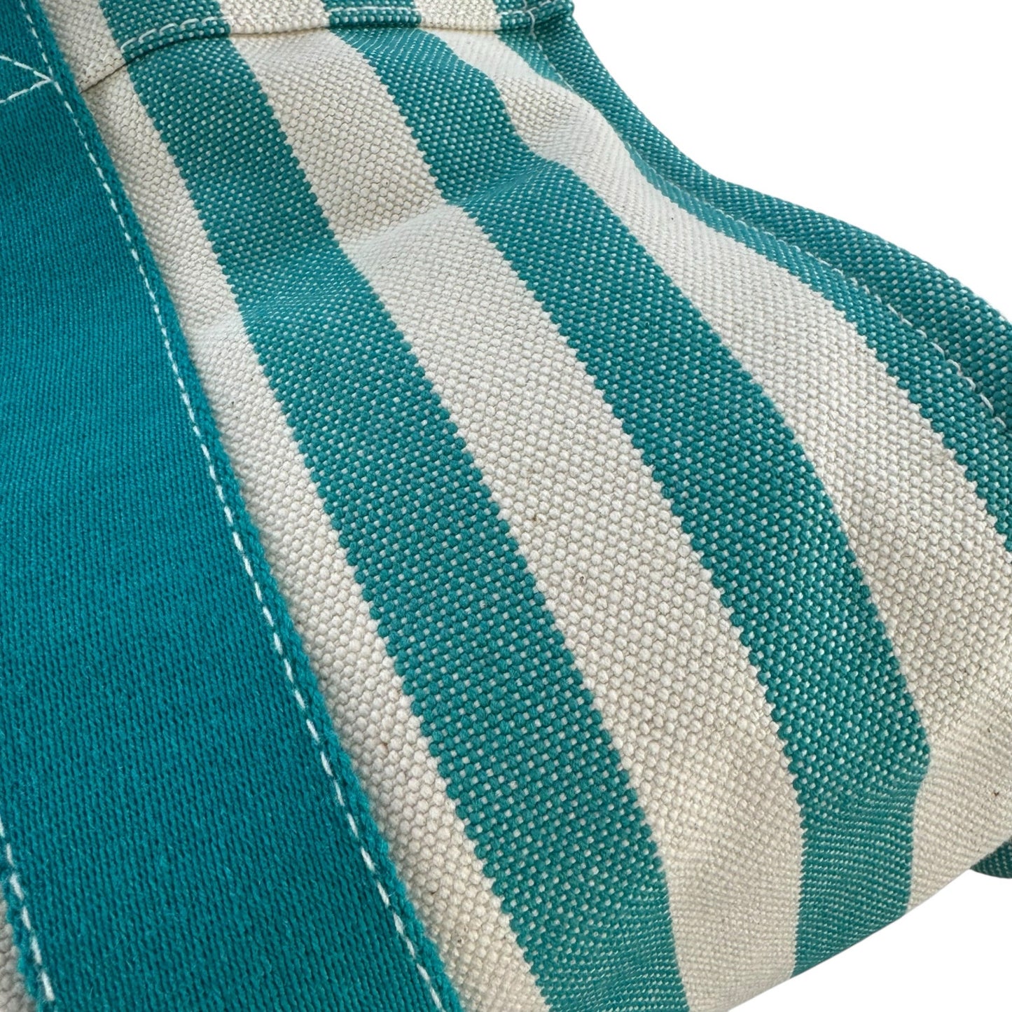 Hermes Toile Cannes Striped Tote Bag