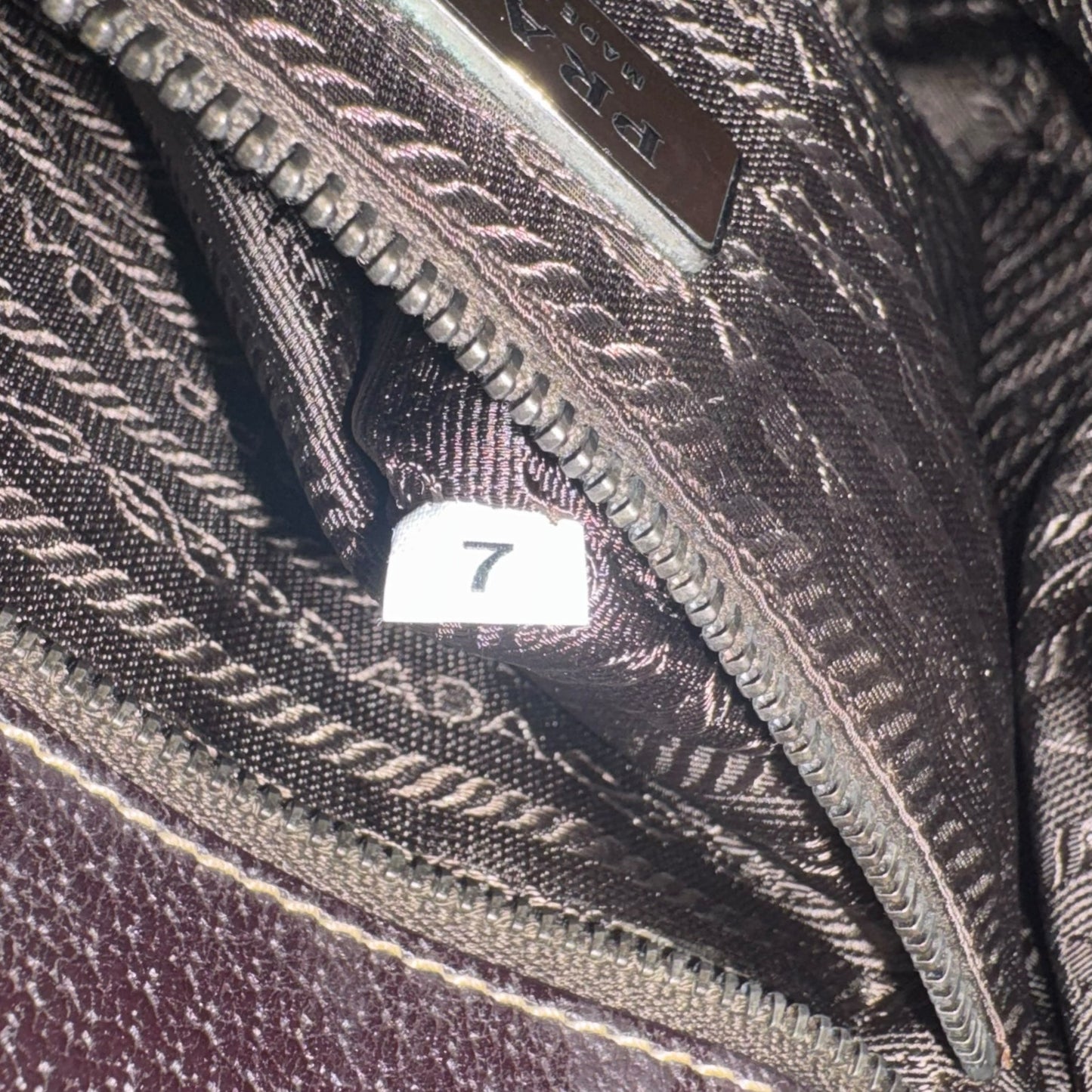 Prada Vintage Leather Tote Bag