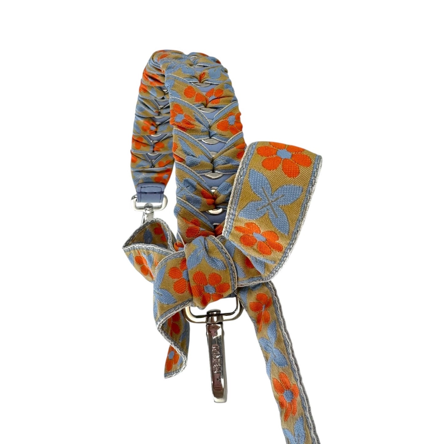 Fendi Strap You Orange Flower Bag Strap