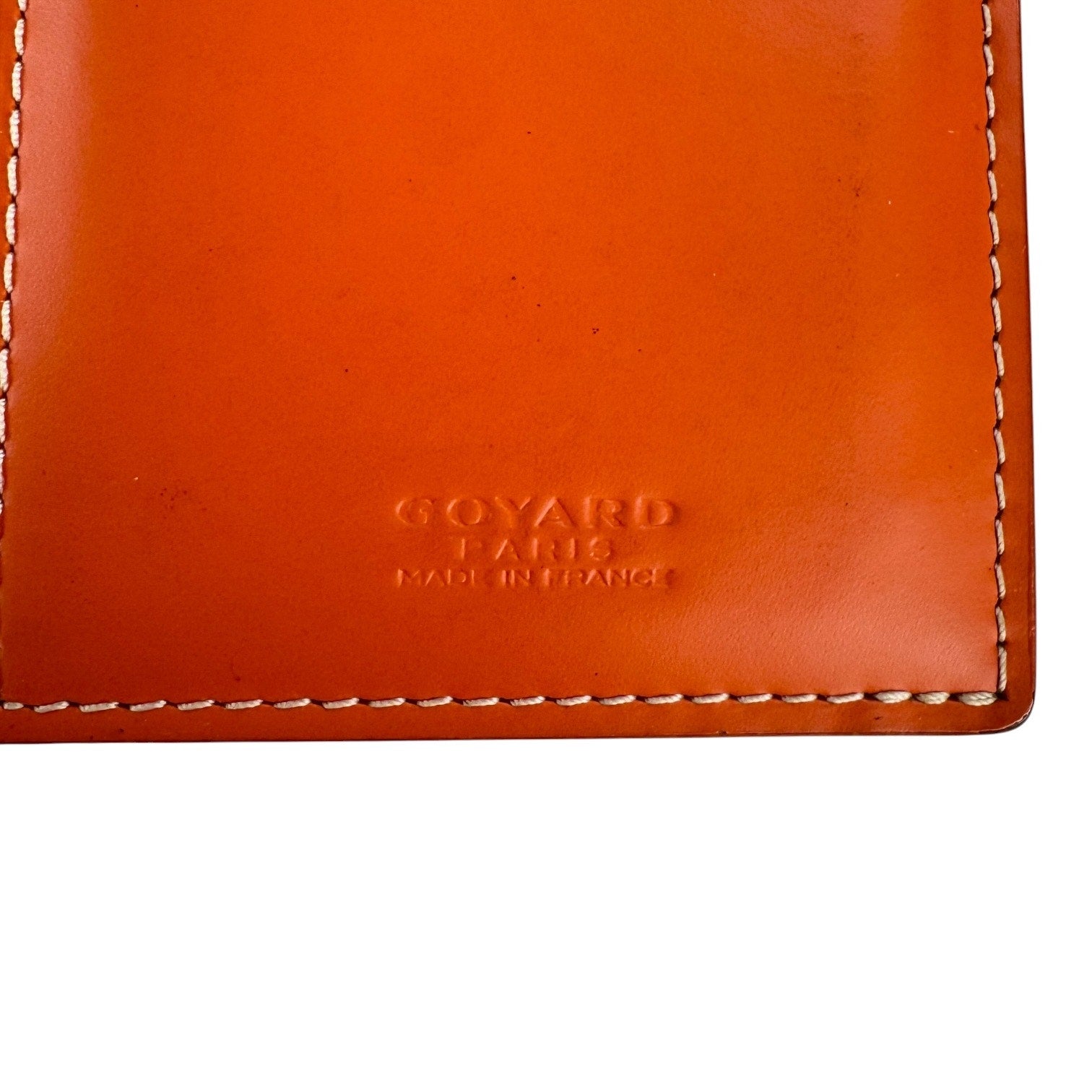Goyard Saint-Roch Orange Bifold Wallet