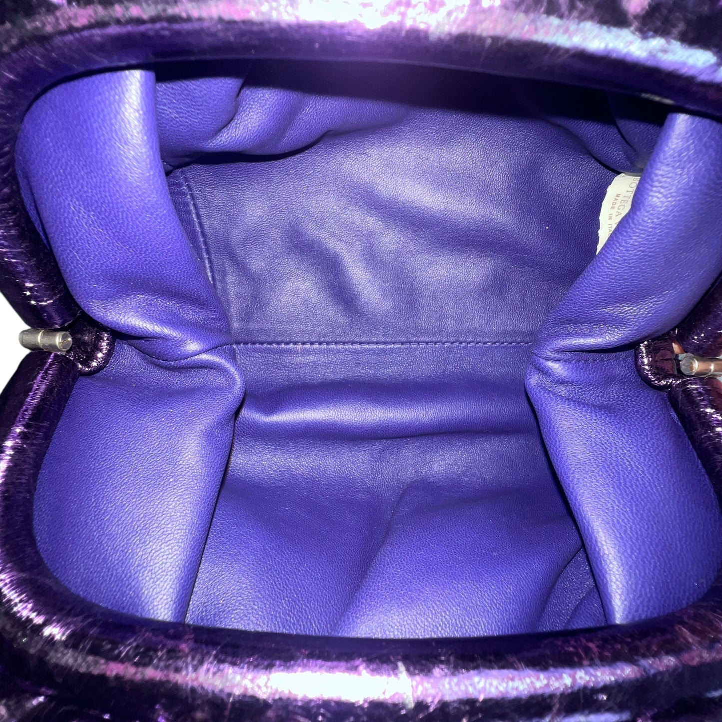 Bottega Veneta Metallic The Pouch Bag