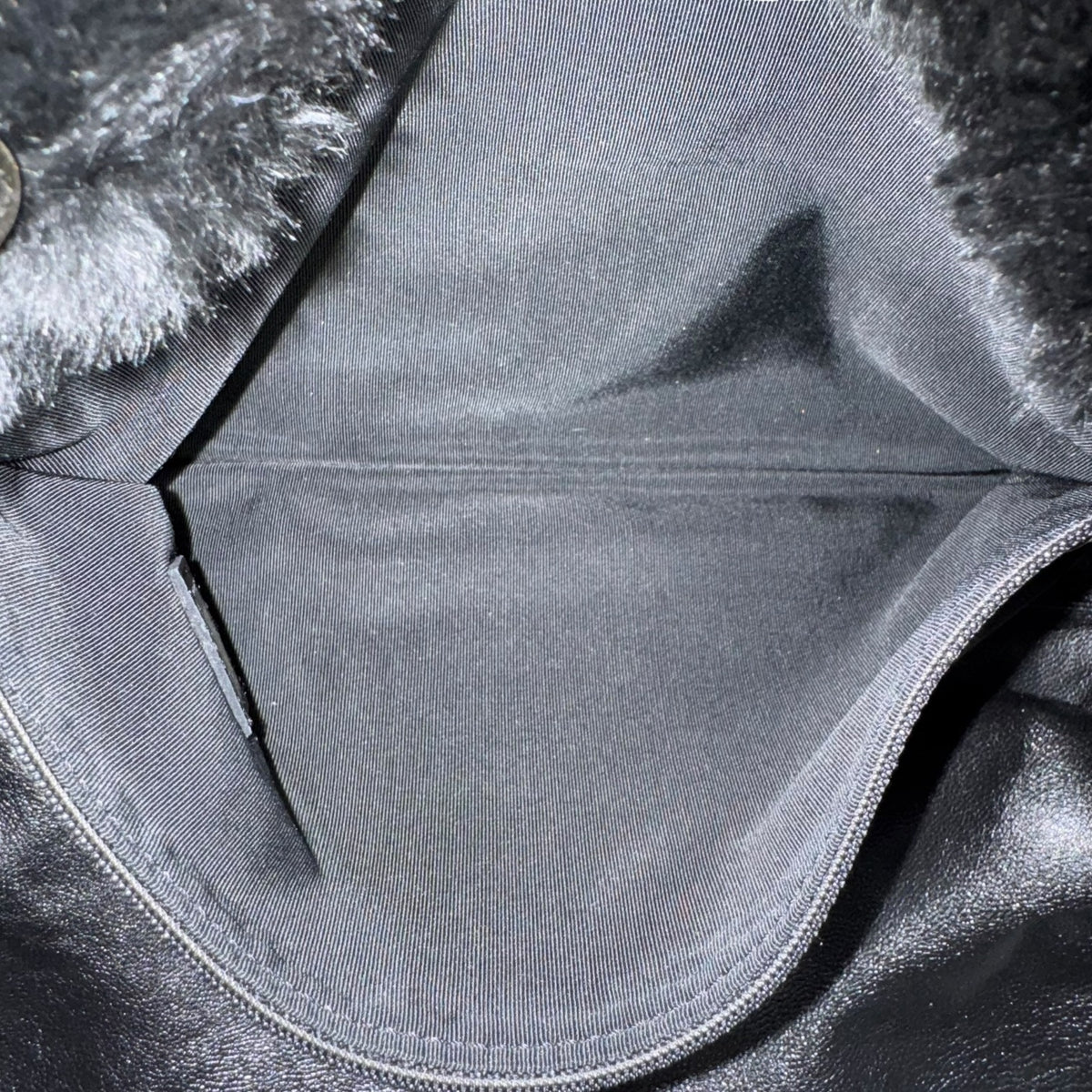 Chanel Vintage Rabbit Fur Shoulder Bag