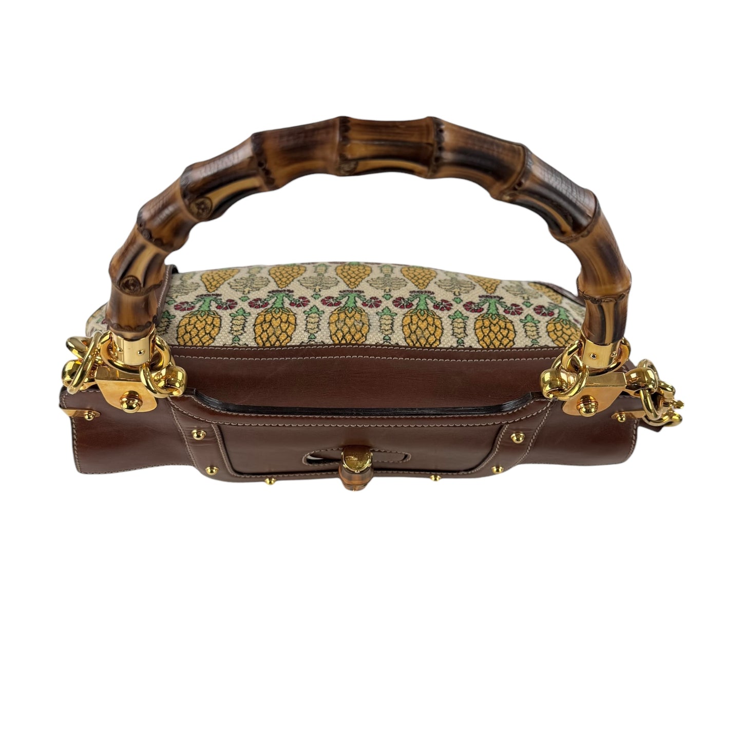Gucci Bamboo Magnolia Handbag