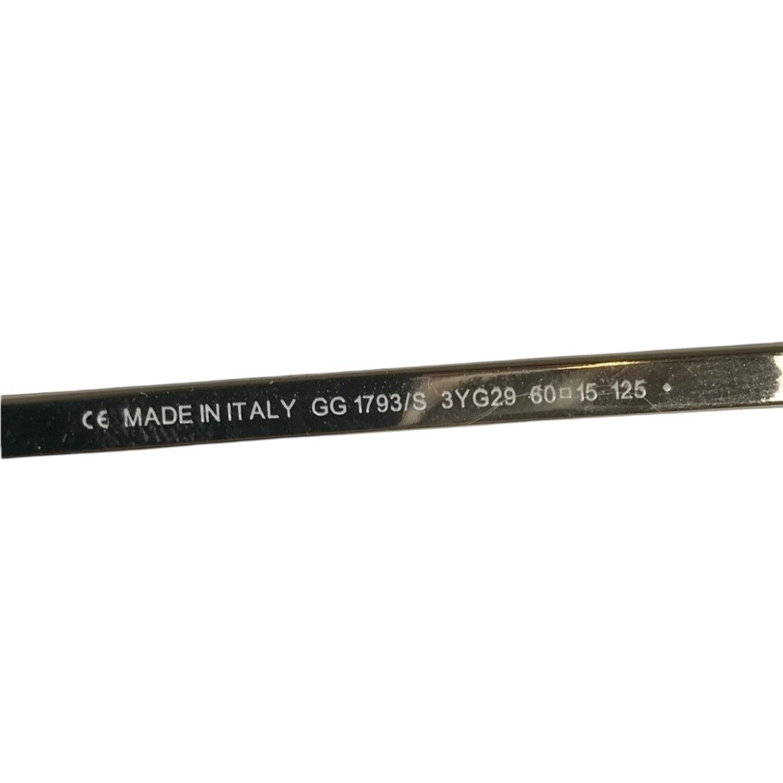 Gucci Vintage Green Tinted Sunglasses