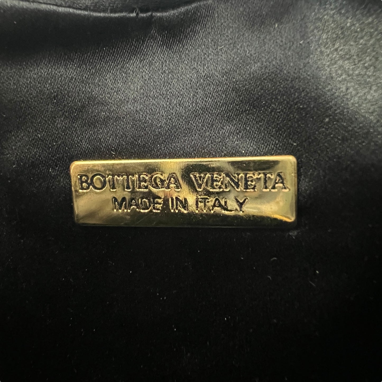 Bottega Veneta Vintage Intrecciato Satin Heart Bag