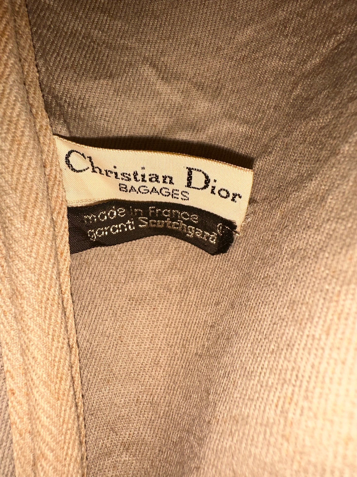 Dior Vintage Monogram Trotter Boston Bag