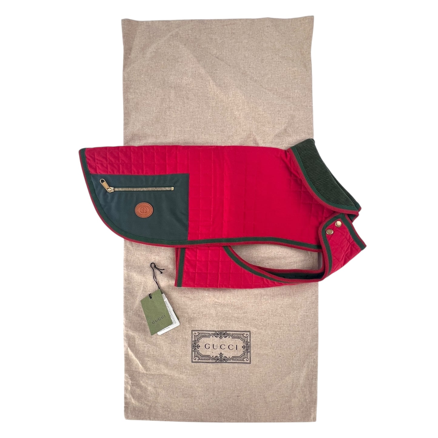 Gucci Quilted Dog Coat