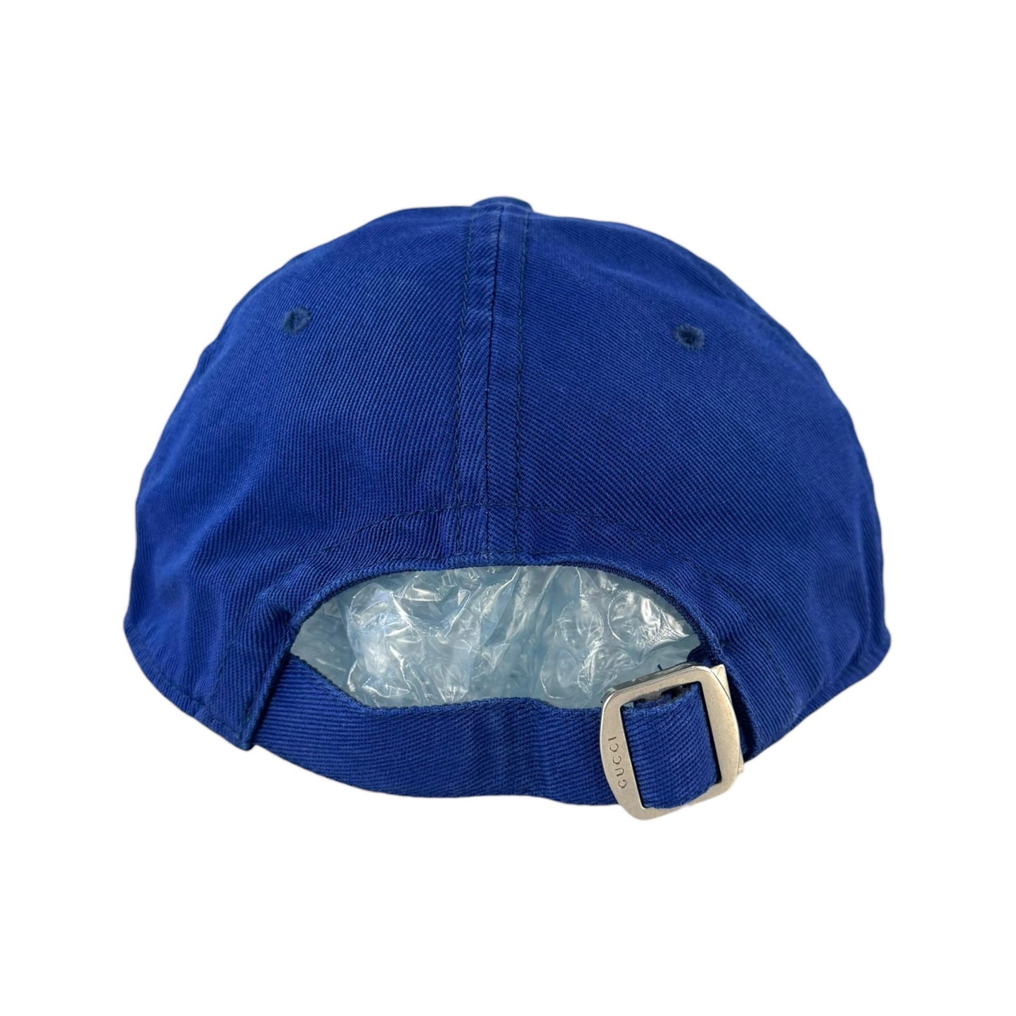 Gucci x MLB NY Yankees Blue Bird Baseball Cap Hat