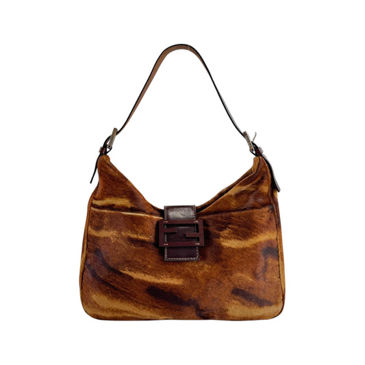 Fendi Vintage Calf Hair Shoulder Bag