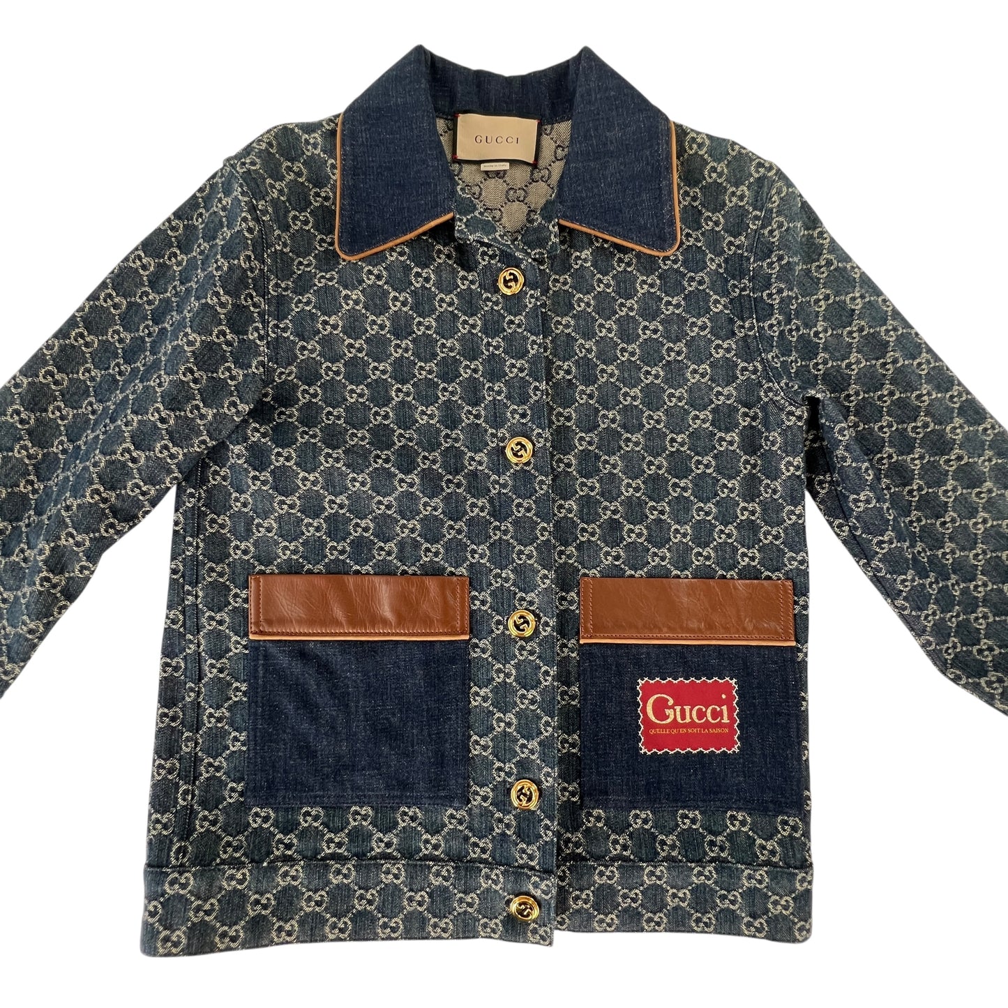 Gucci Monogram Denim Jacket