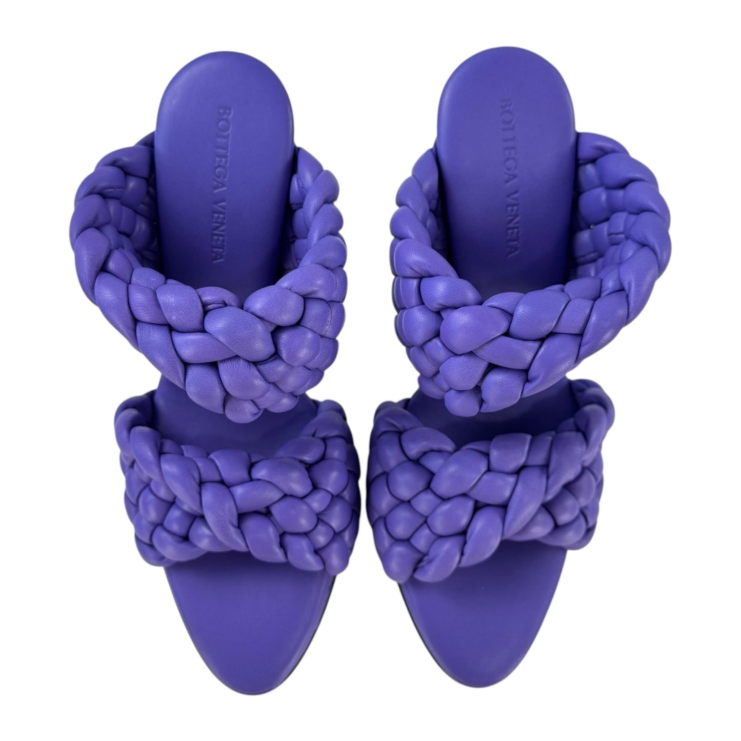 Bottega Veneta Padded Curve Leather Heels