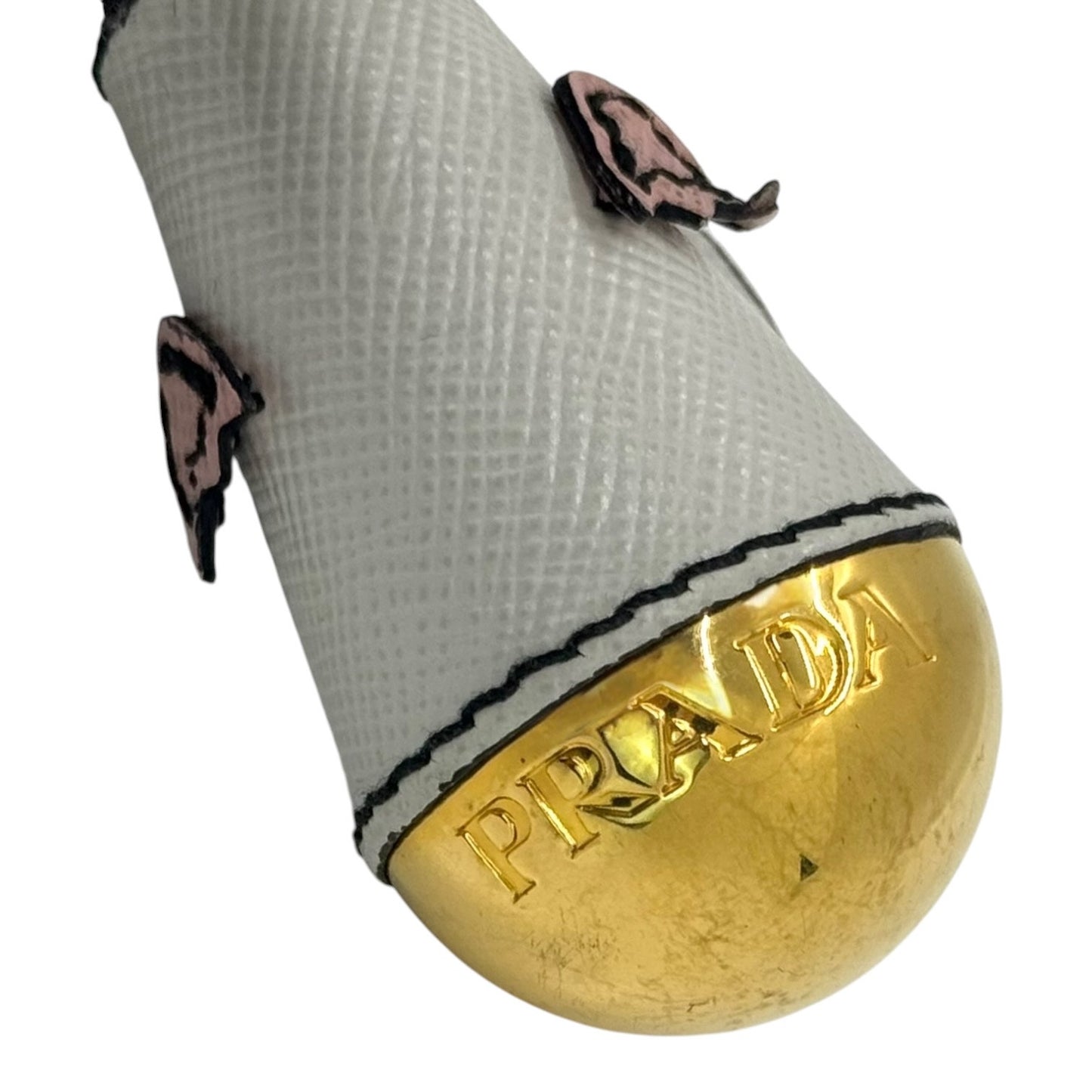 Prada Saffiano Leather Cat Bag Charm