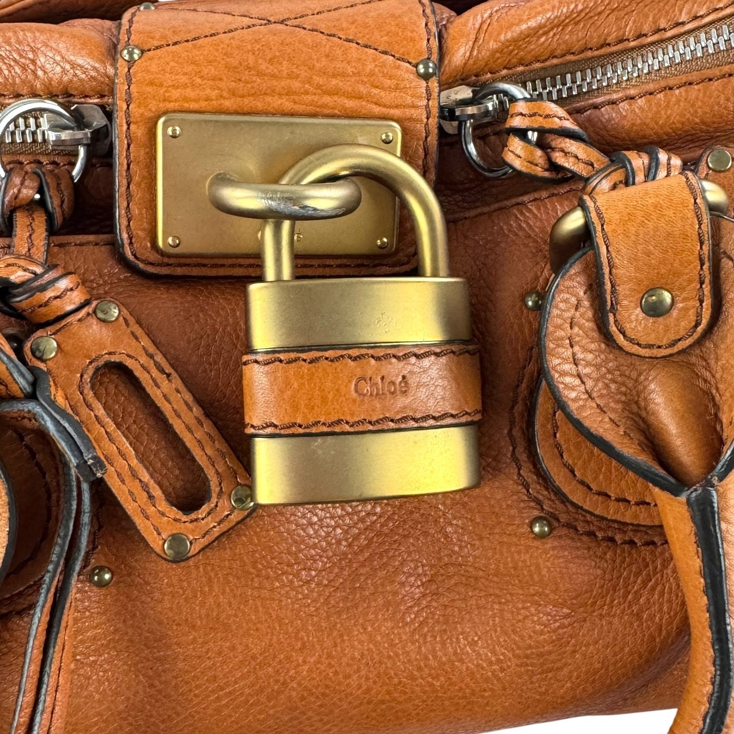 Chloe Paddington Leather Two-Way Bag
