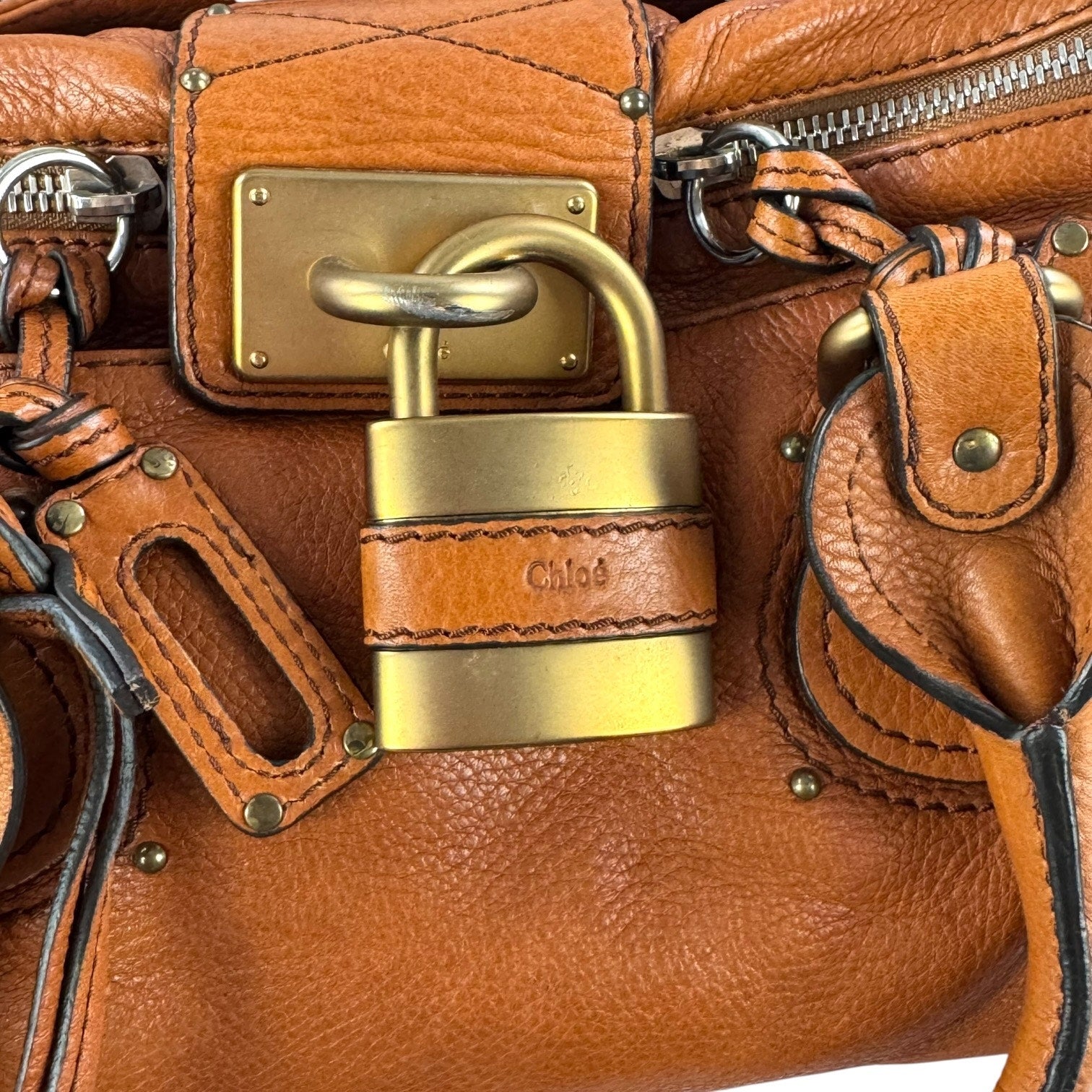 Chloe Paddington Leather Two-Way Bag