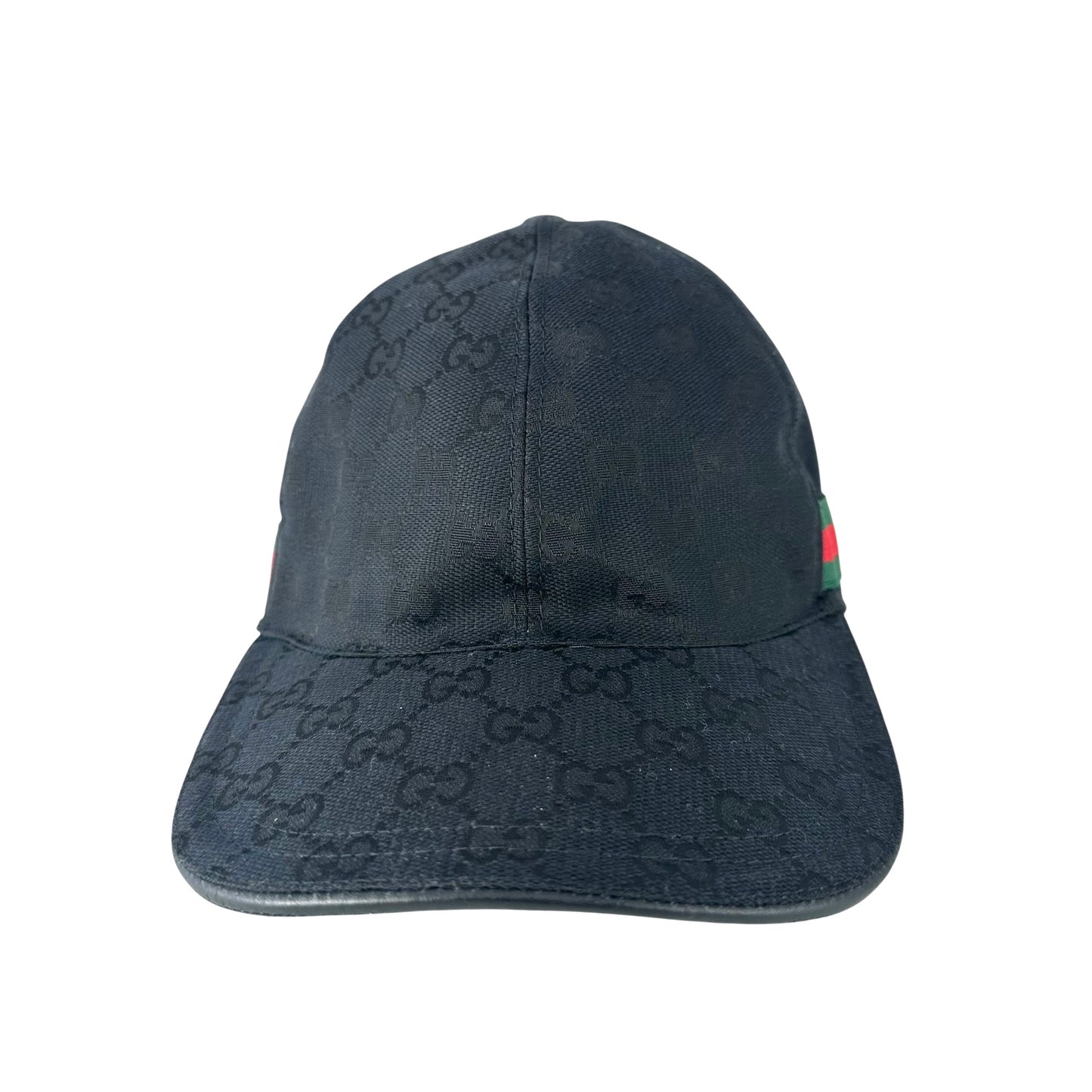 Gucci Monogram Web Stripe Baseball Cap