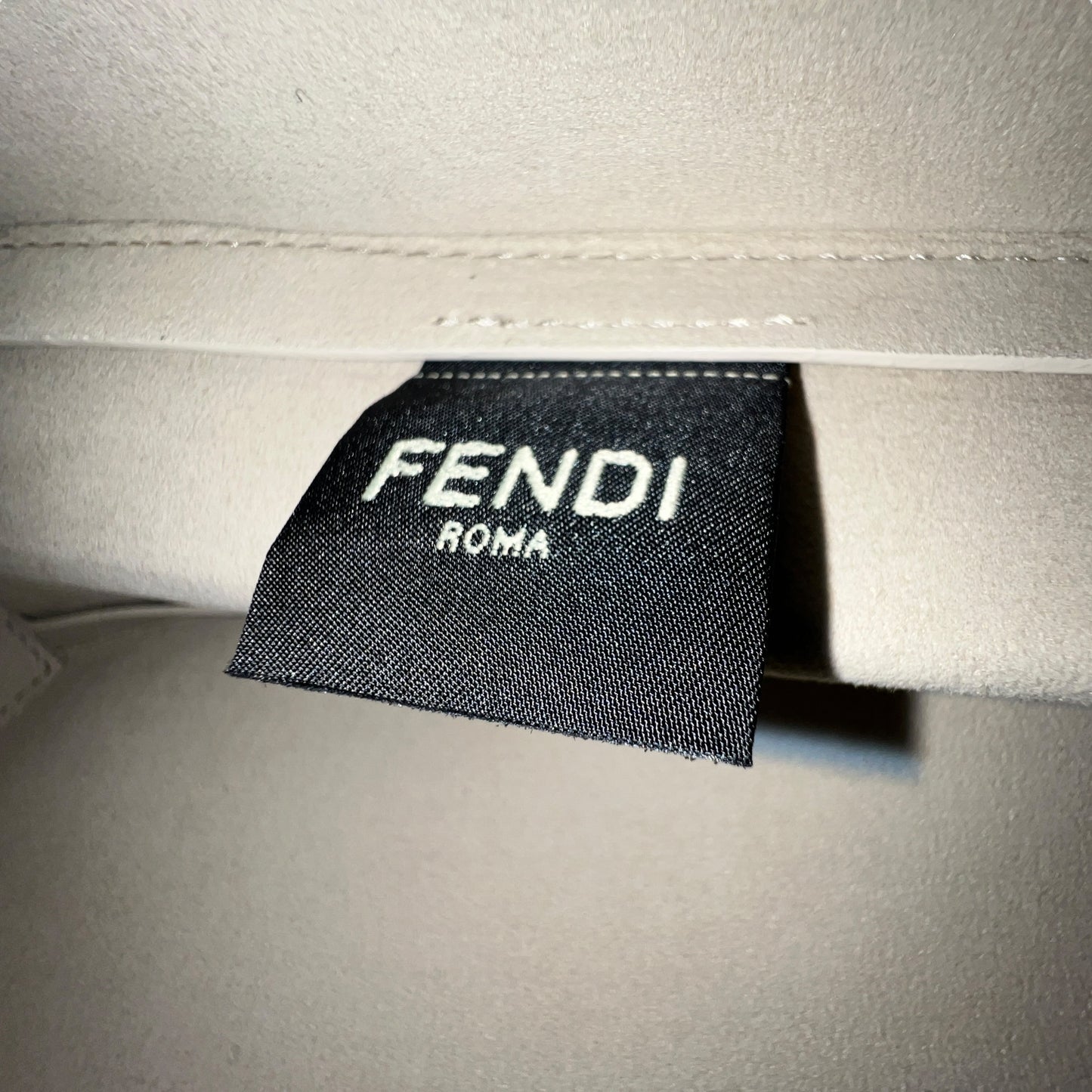 Fendi Leather Shopping Two-Way Tote