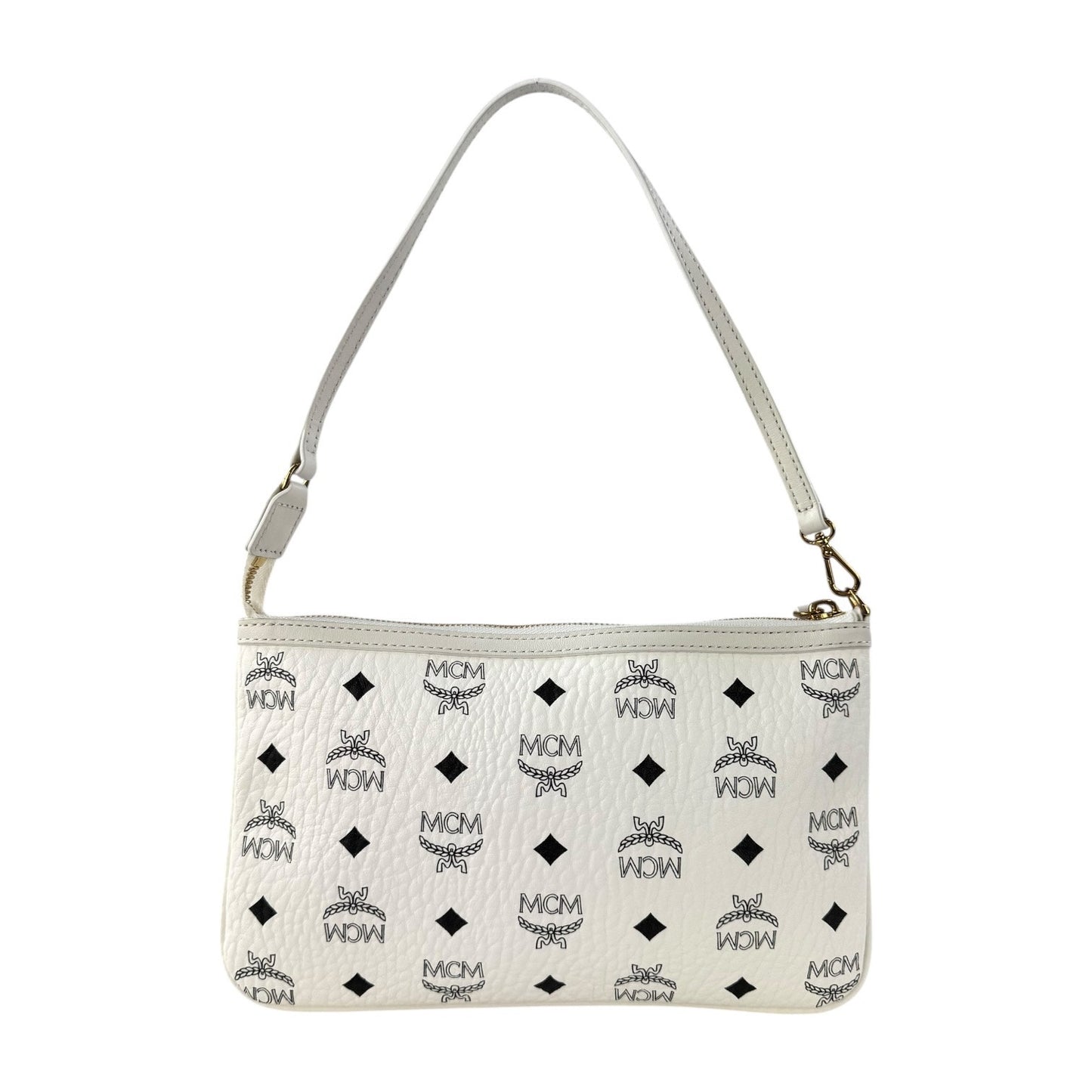 MCM Monogram Victory Patch Anya Zip Tote & Pochette
