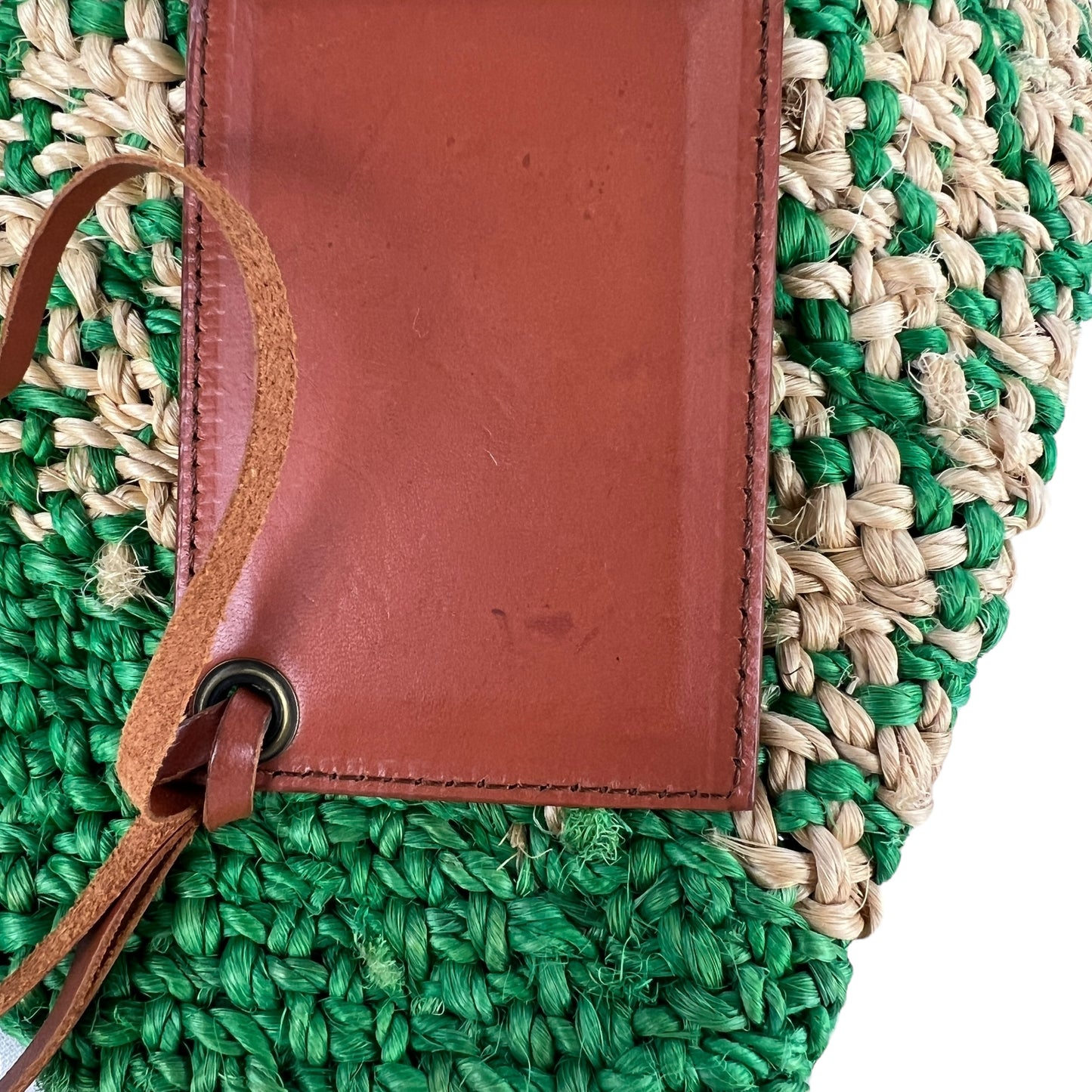 Balenciaga Raffia Tote Bag