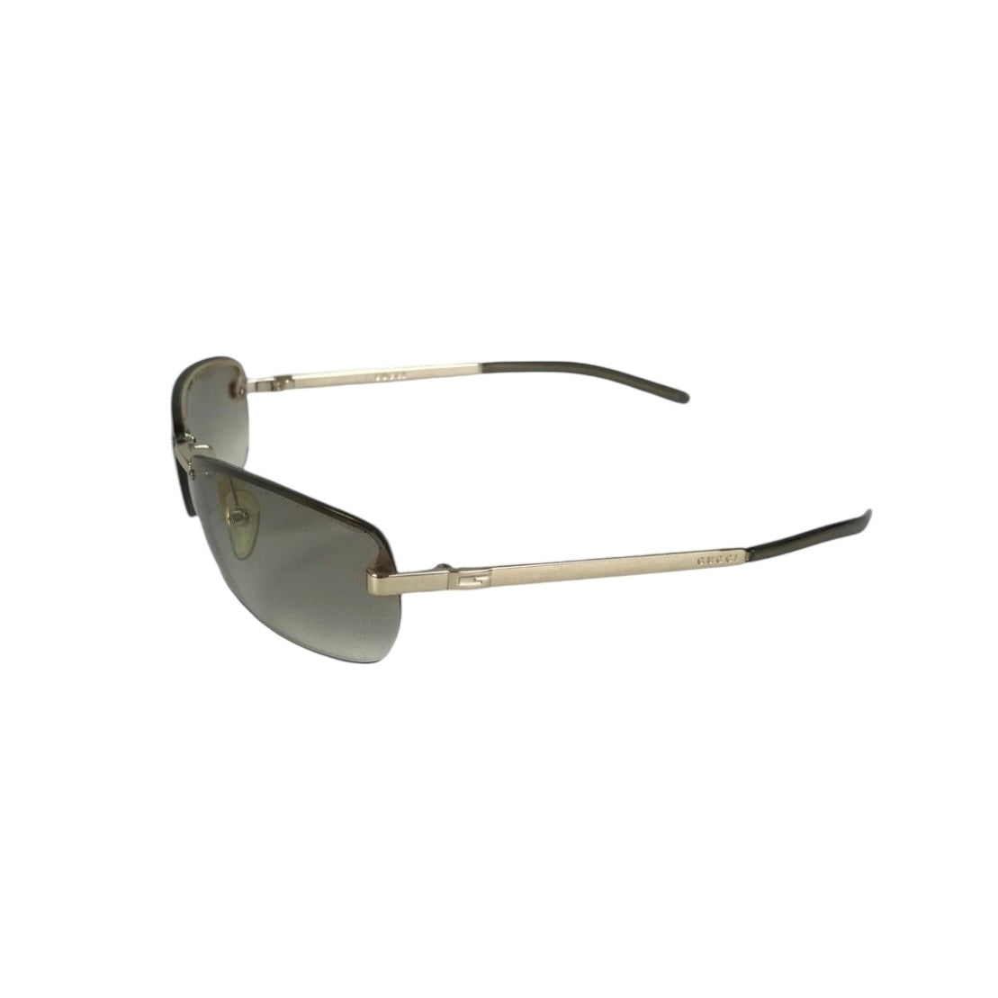 Gucci Vintage Green Tinted Sunglasses