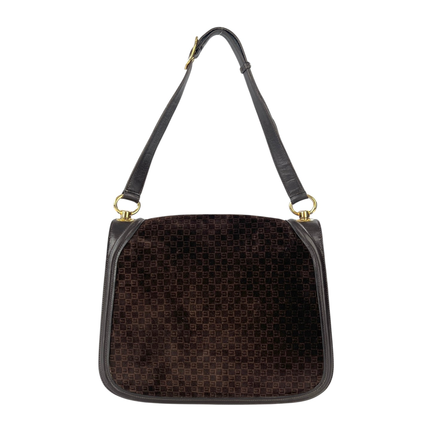 Gucci Vintage Suede Shoulder Bag