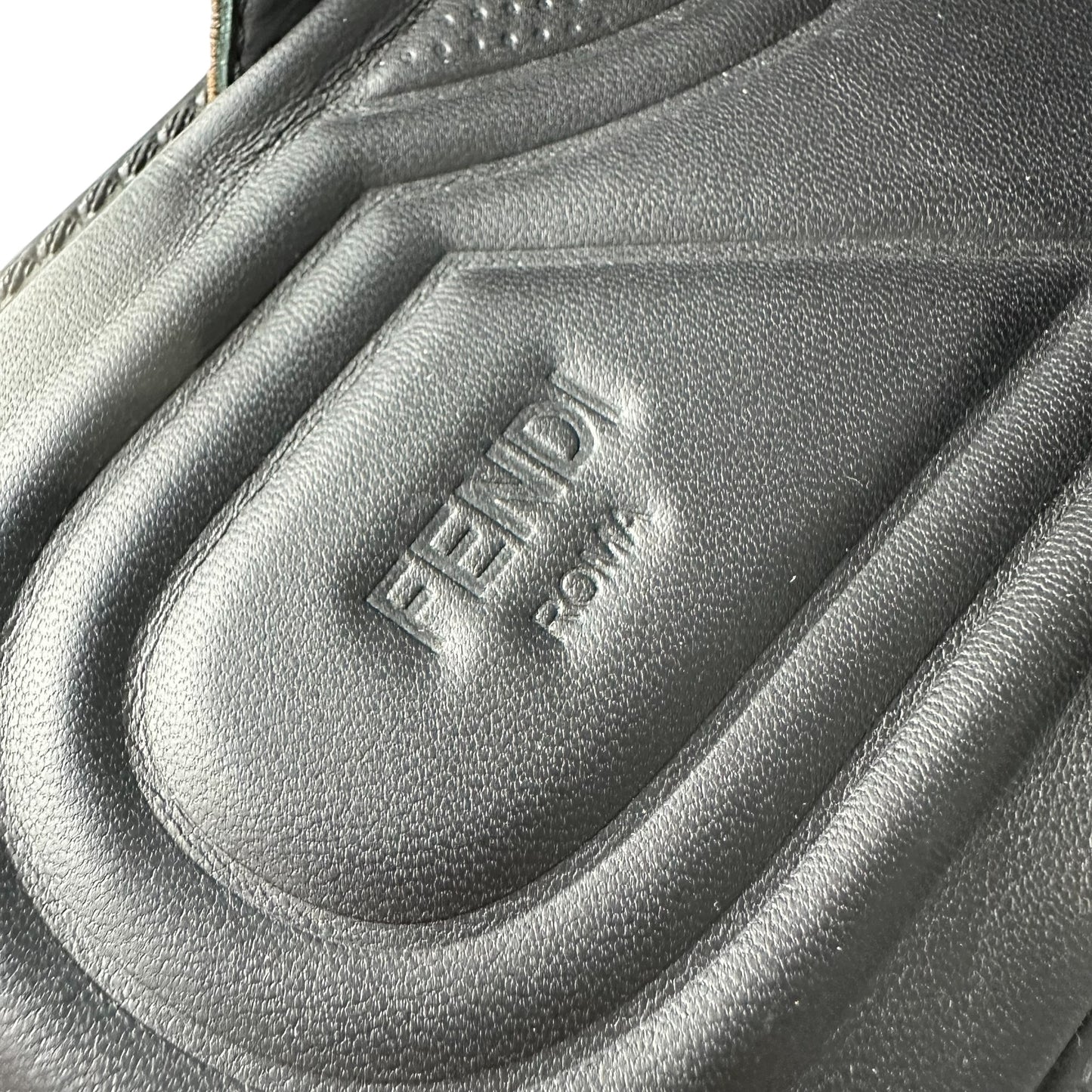 Fendi Zucca Slides