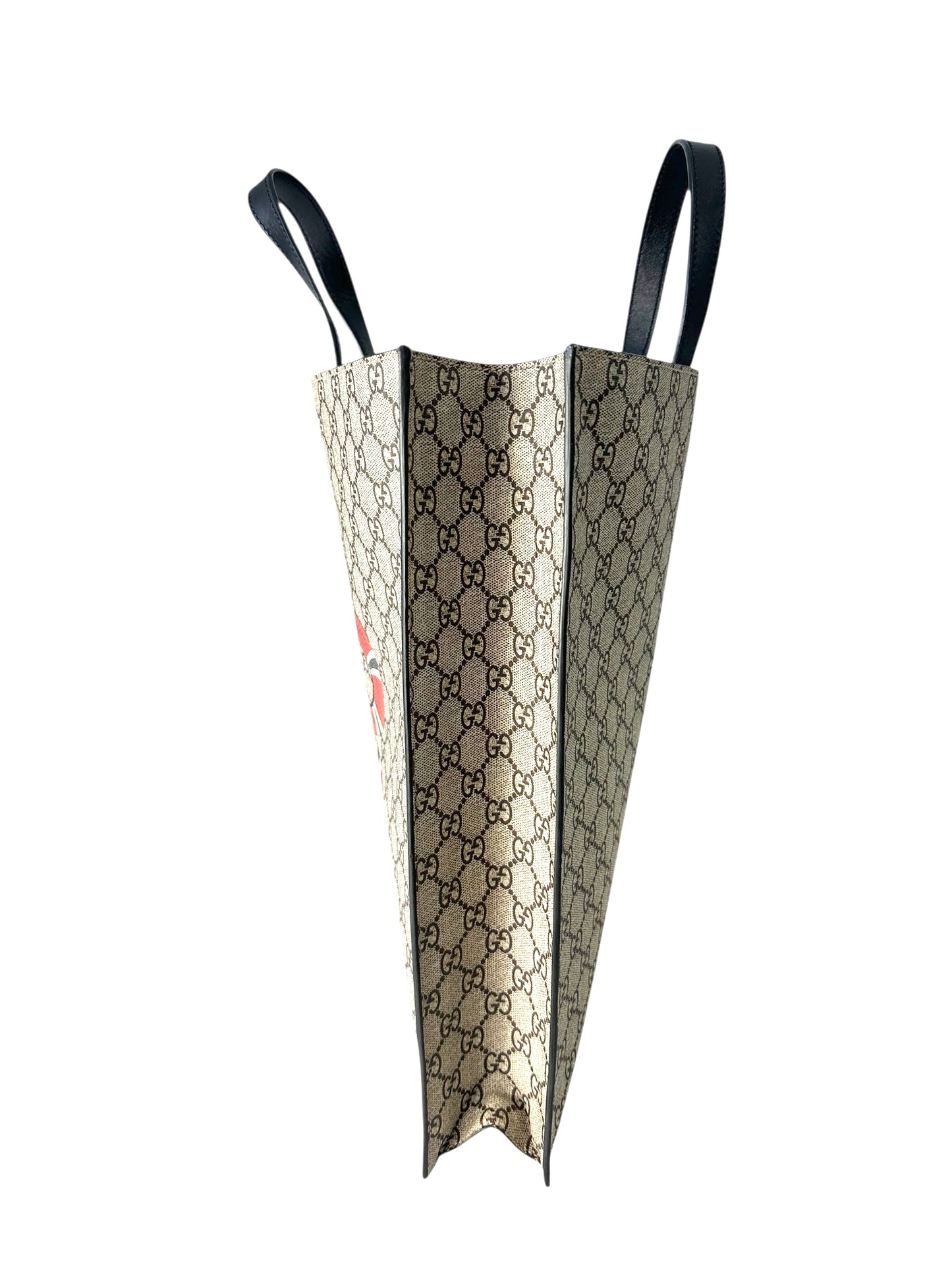 Gucci Monogram Snake Tote Bag