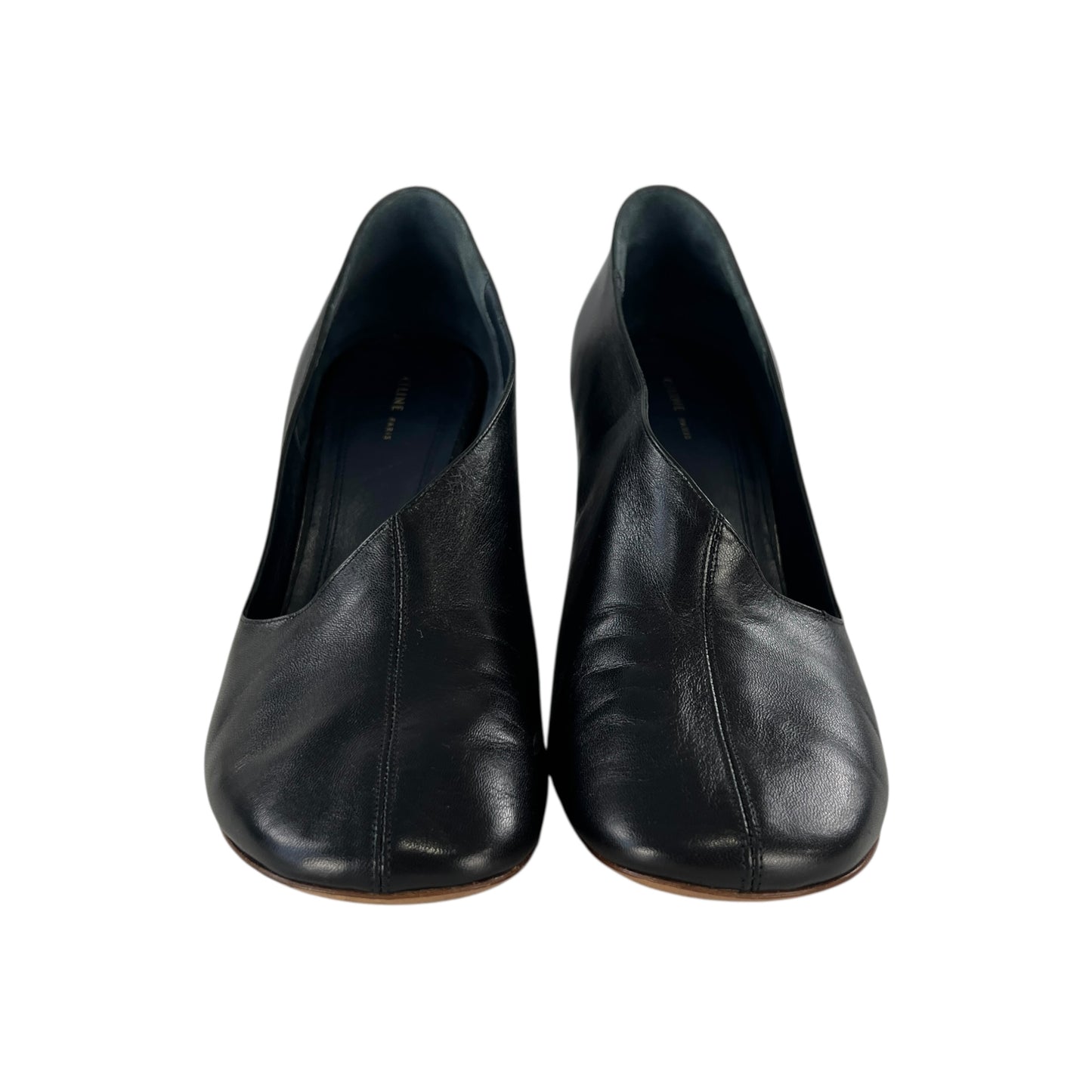 Celine Block Heel Pumps