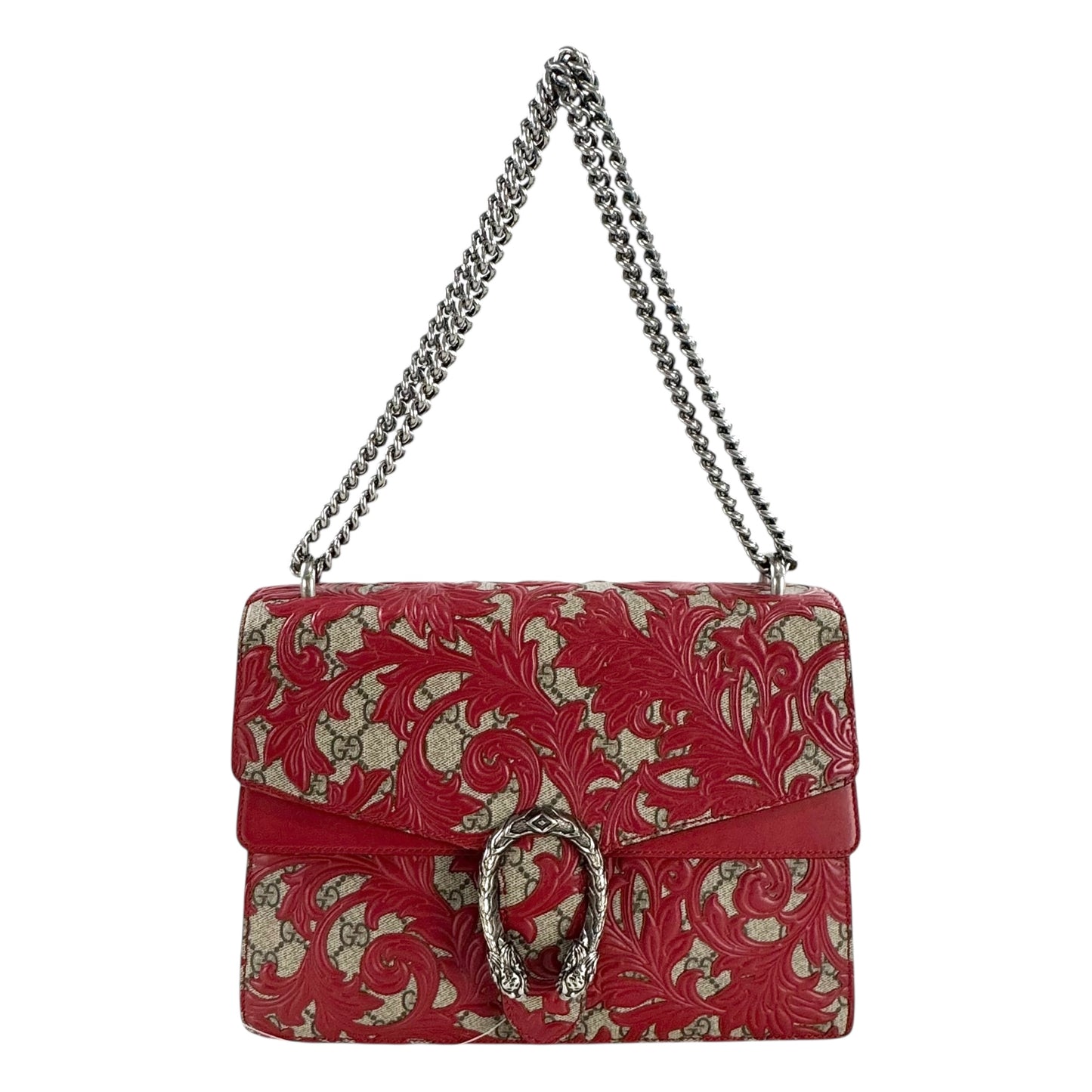 Gucci Monogram Supreme Arabesque Dionysus Shoulder Bag
