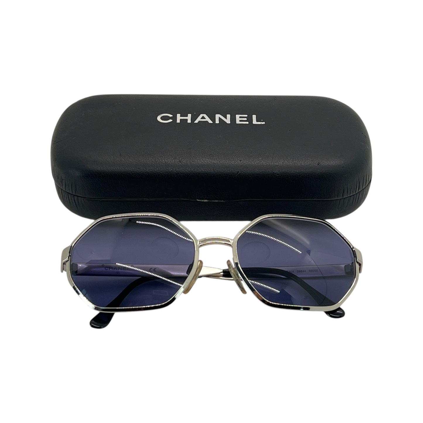Chanel Metal Octagonal Sunglasses