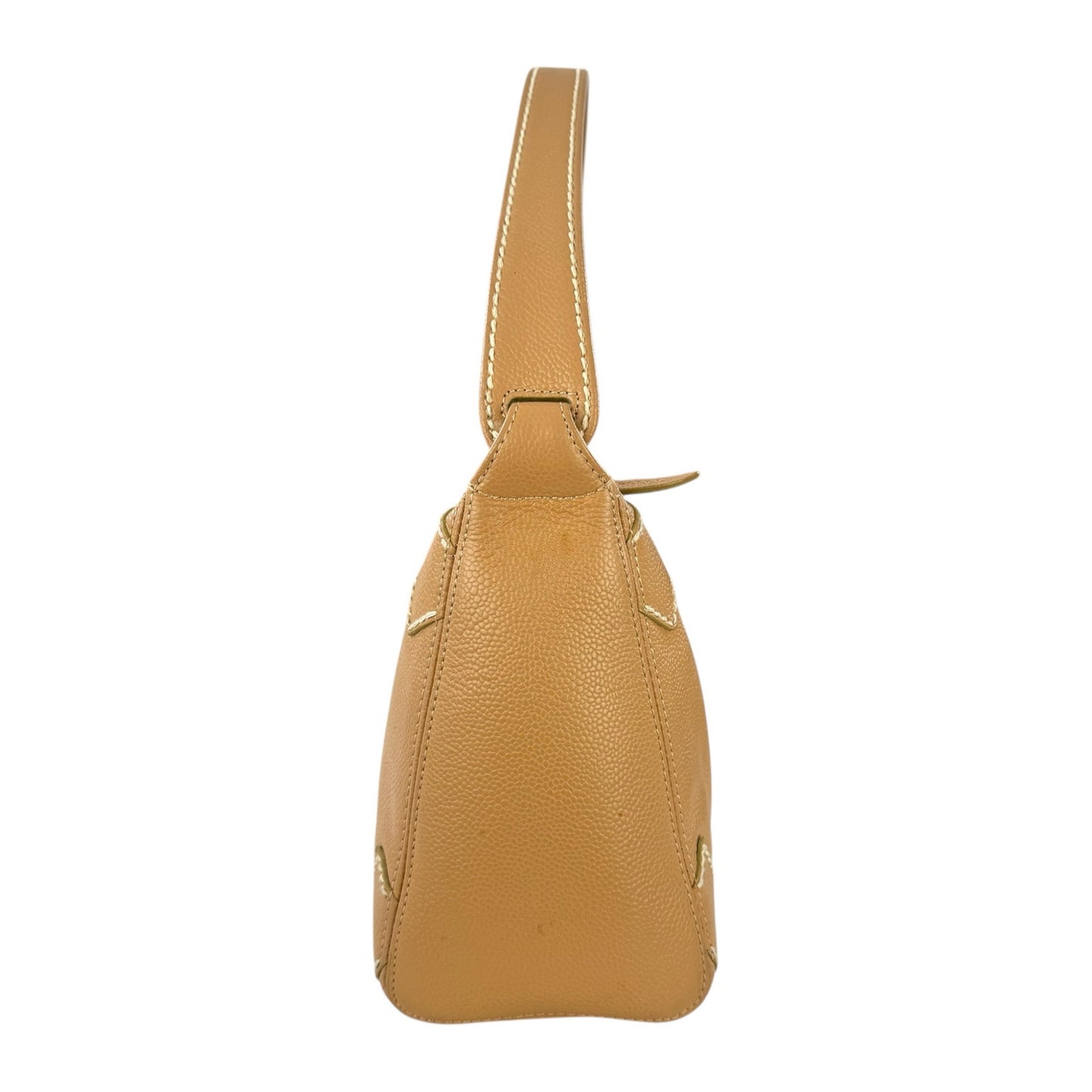 Chanel Vintage CC Stitched Shoulder Bag