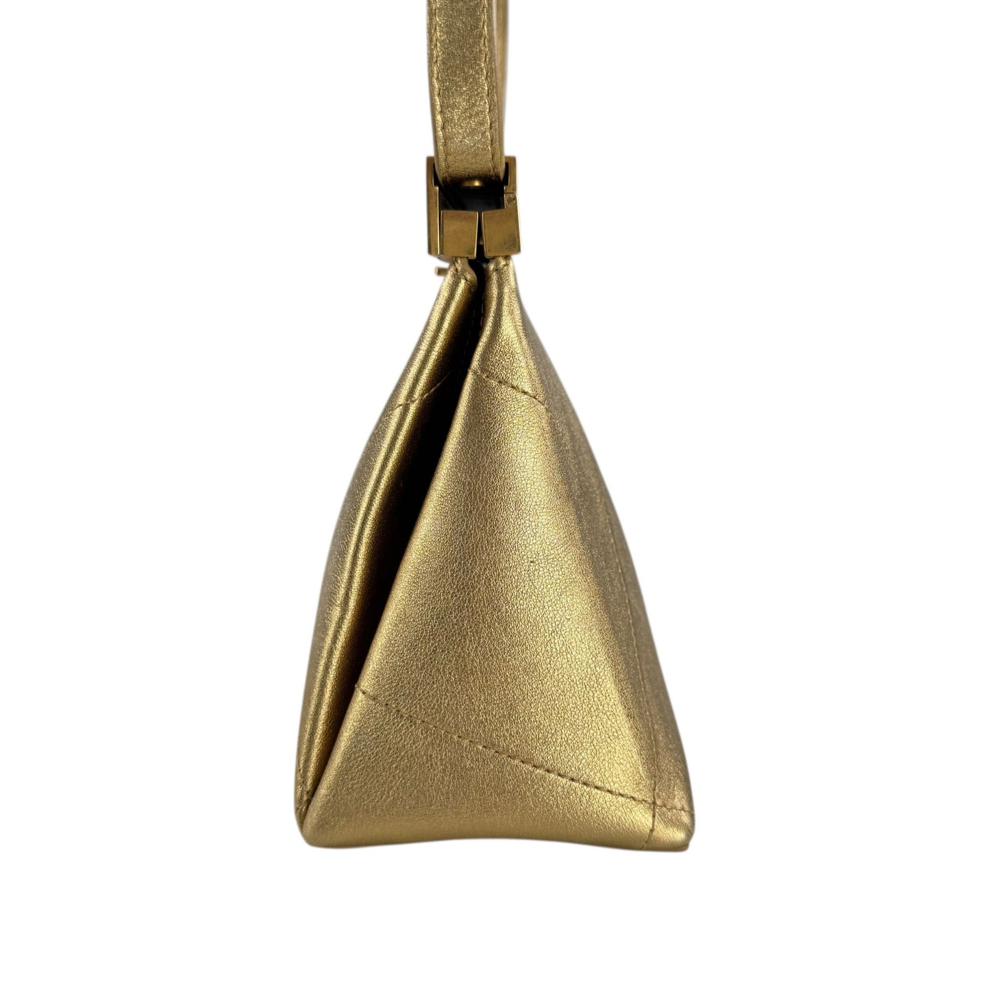 Chanel Matelassé Kiss Lock Frame Shoulder Bag