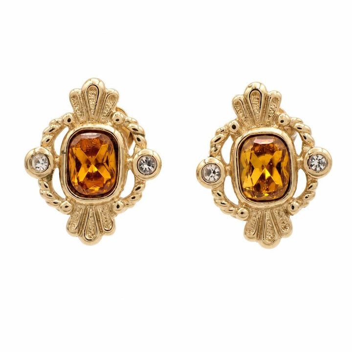 Dior Vintage Stone Earrings