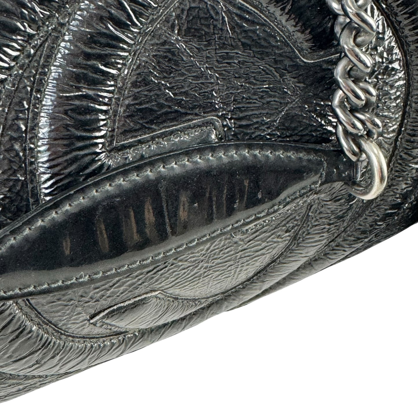 Gucci Soho Shearling Double Chain Bag