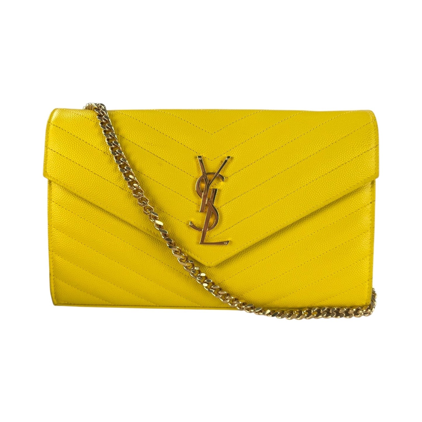 Saint Laurent Cassandre Envelope Wallet-On-Chain Bag