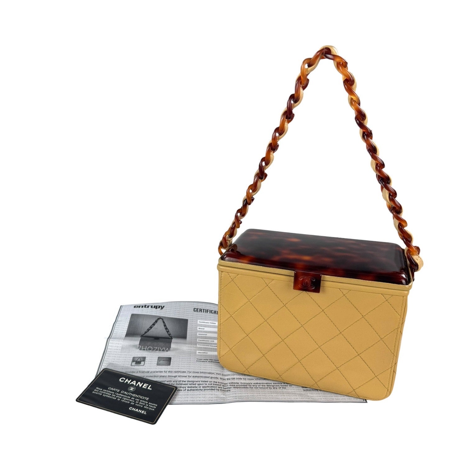 Chanel Vintage Matelassé Box Bag