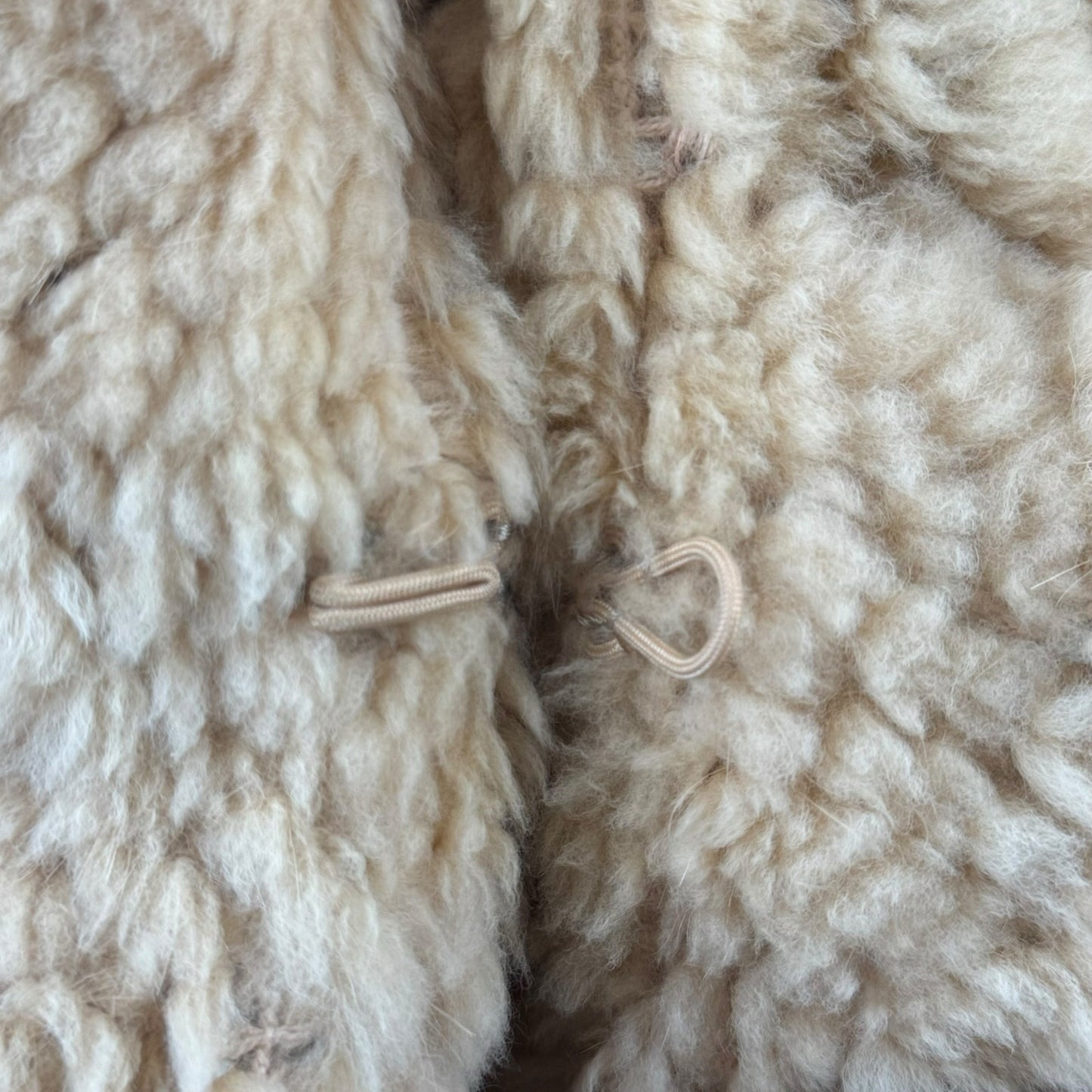 Ferragamo Shearling Ruffle Jacket