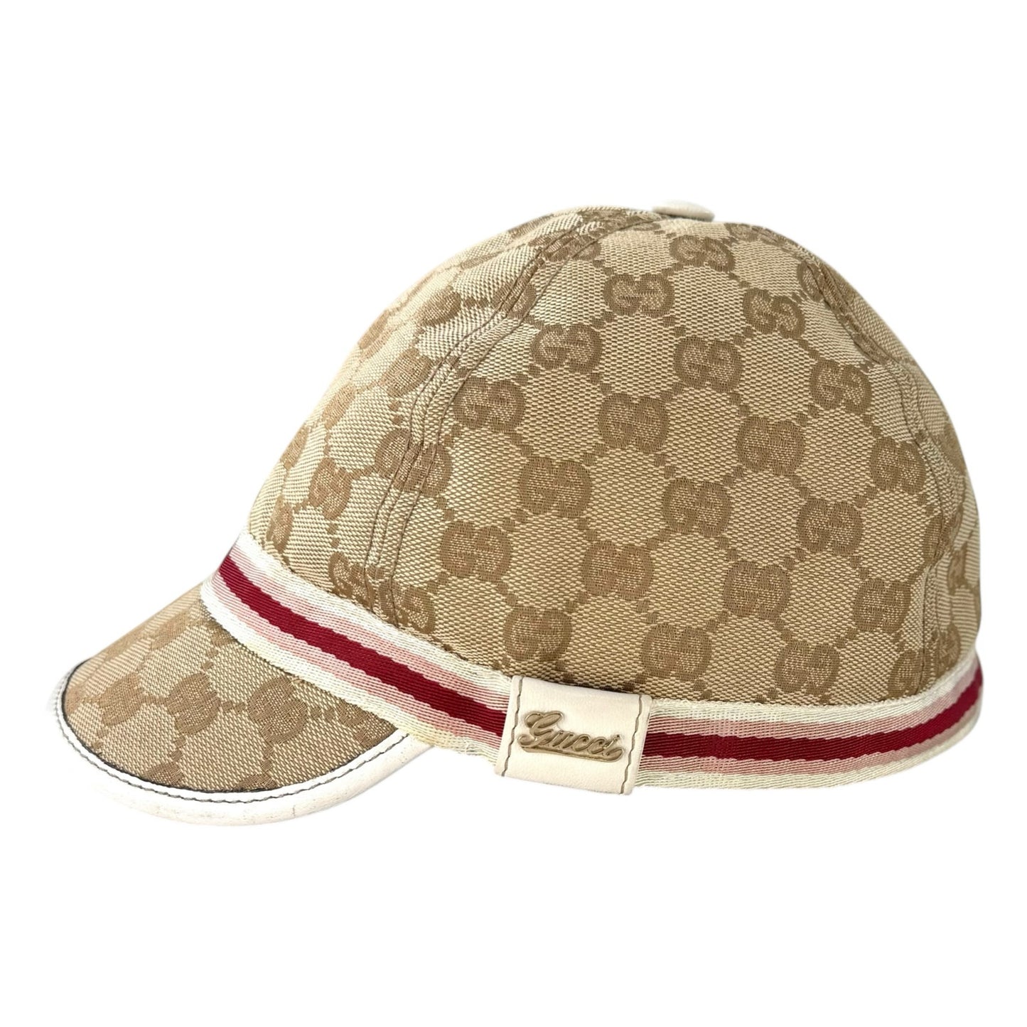 Gucci Monogram Pink Sherry Line Kid’s Baseball Cap