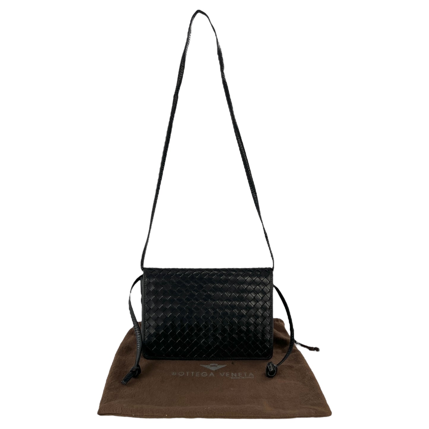 Bottega Veneta Intrecciato Leather Crossbody Bag