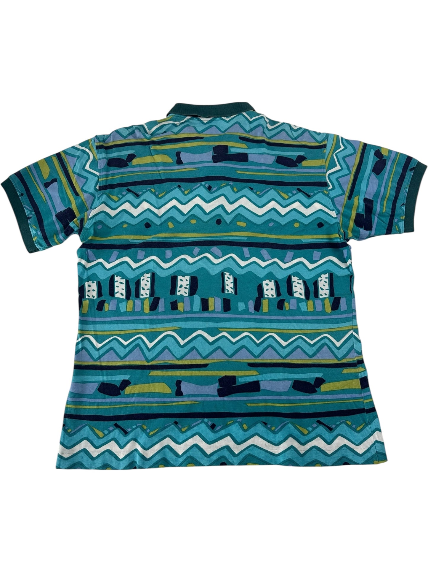 Yves Saint Laurent All-Over Print Polo Shirt