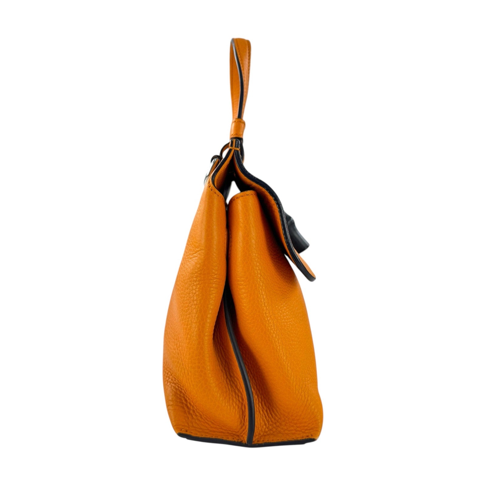 Gucci Orange Bamboo Two-Way Bag