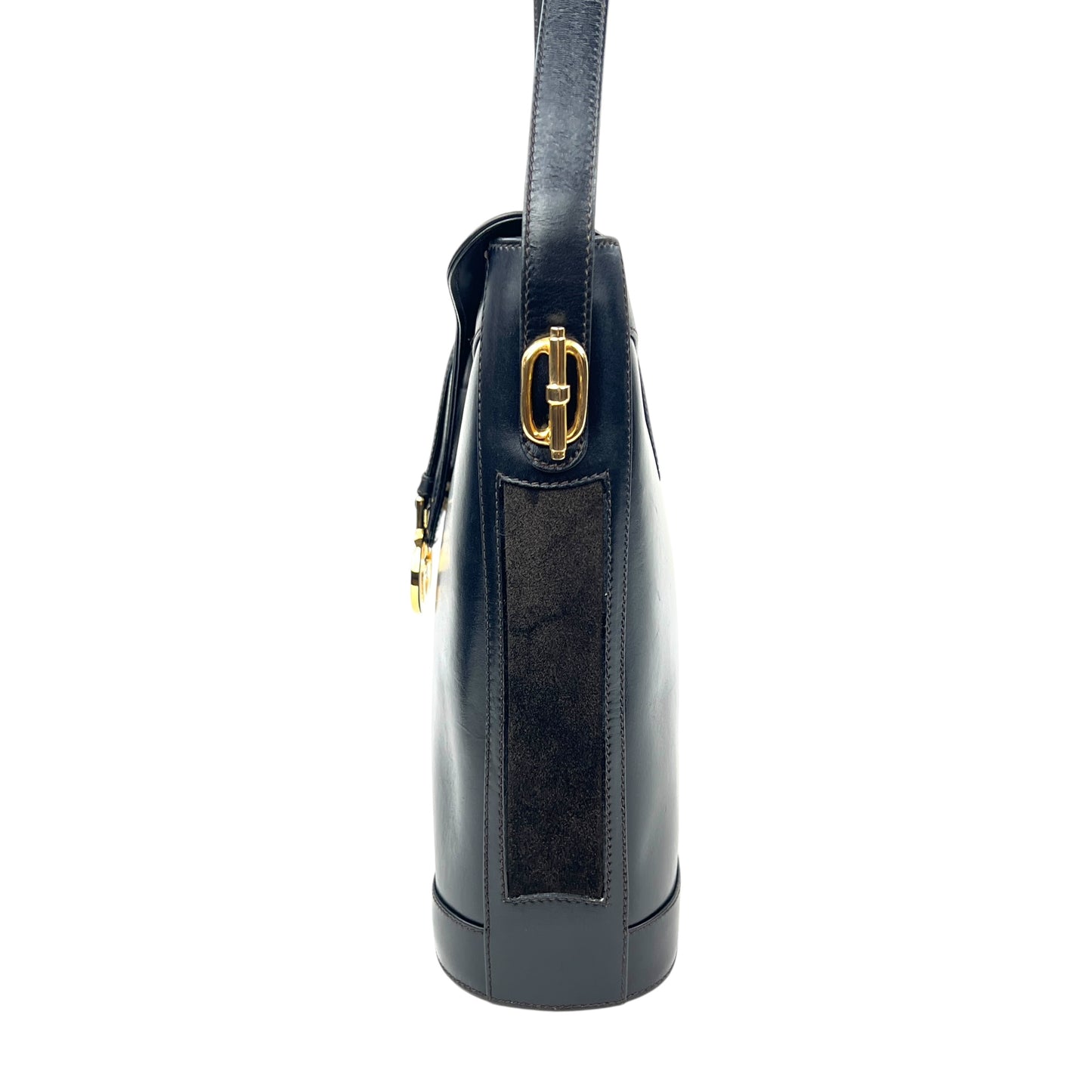 Gucci Vintage Leather Shoulder Bag