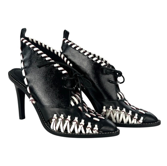 Louis Vuitton Whipstitch Leather Heels