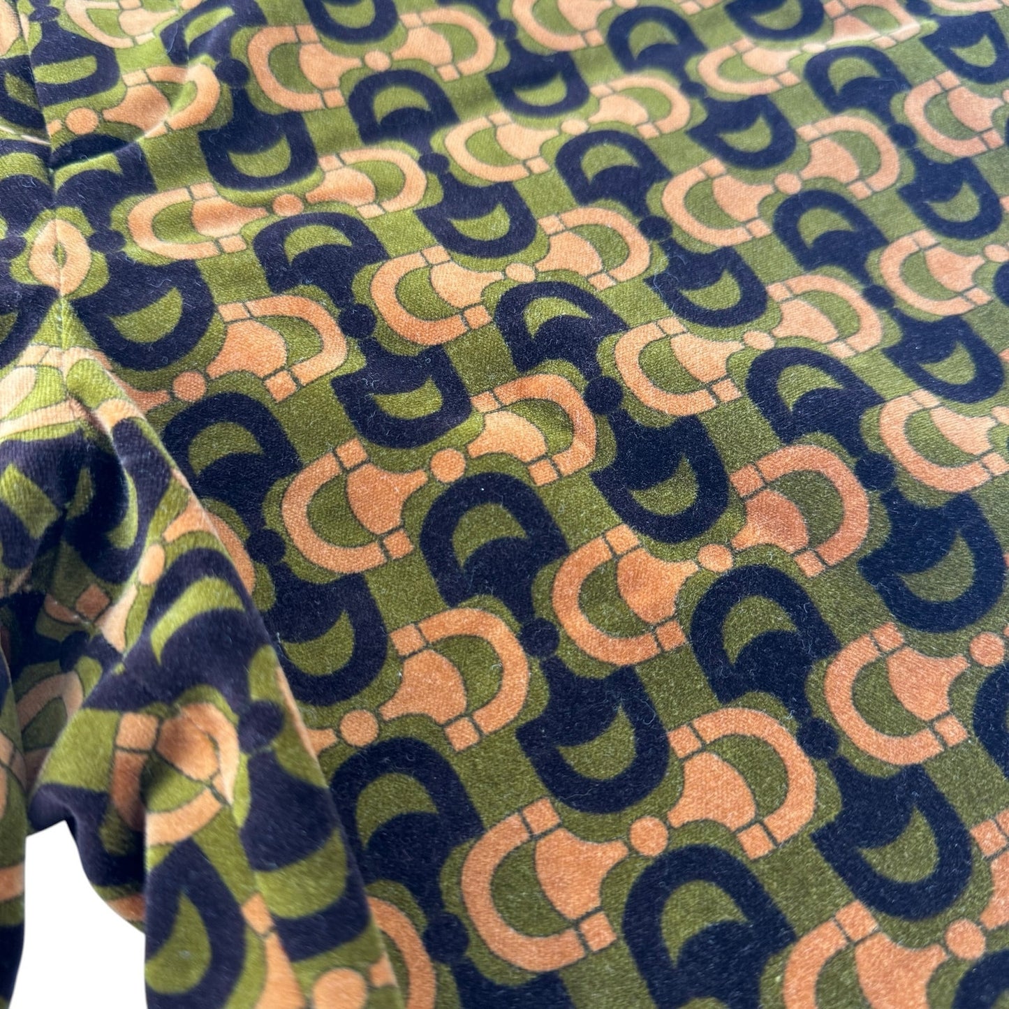 Gucci Horsebit Velvet Flared Pants