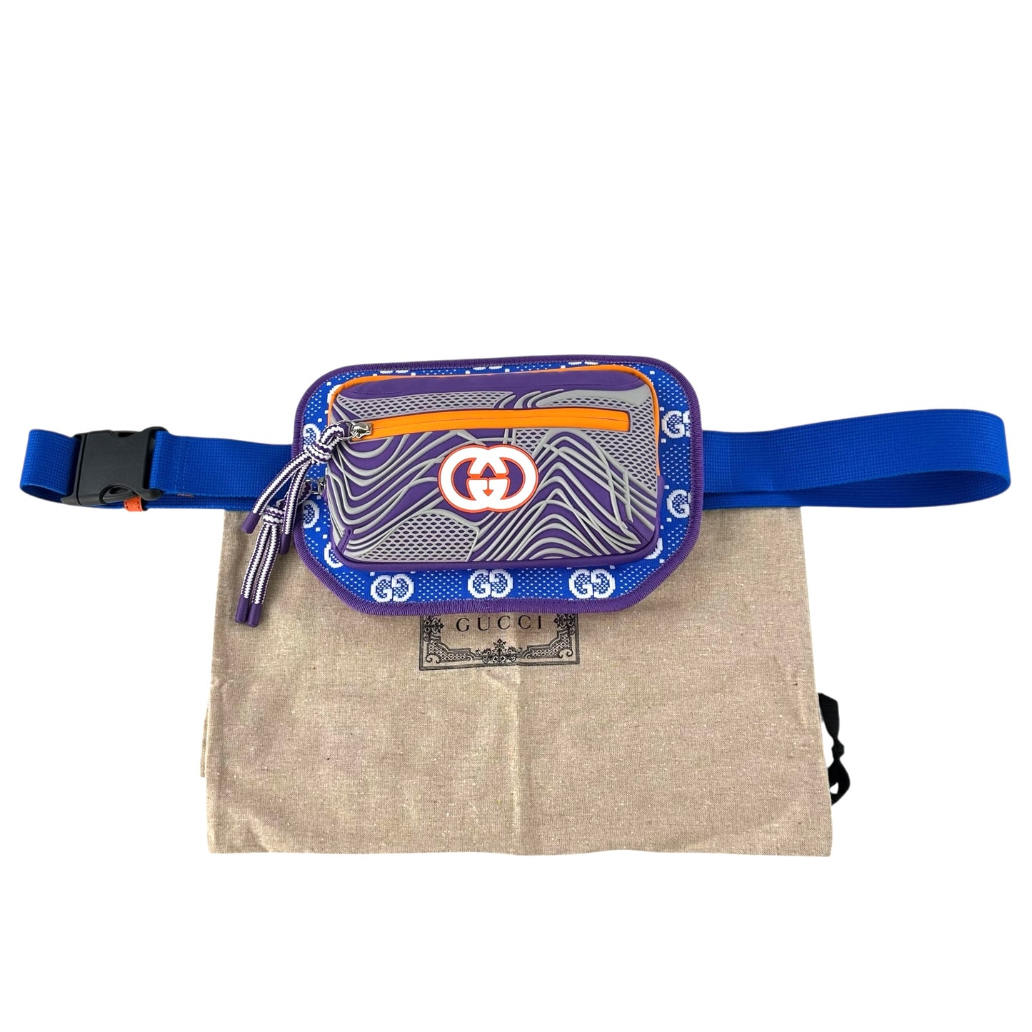 Gucci Jersey GG Monogram All Over Sporty Belt Bag