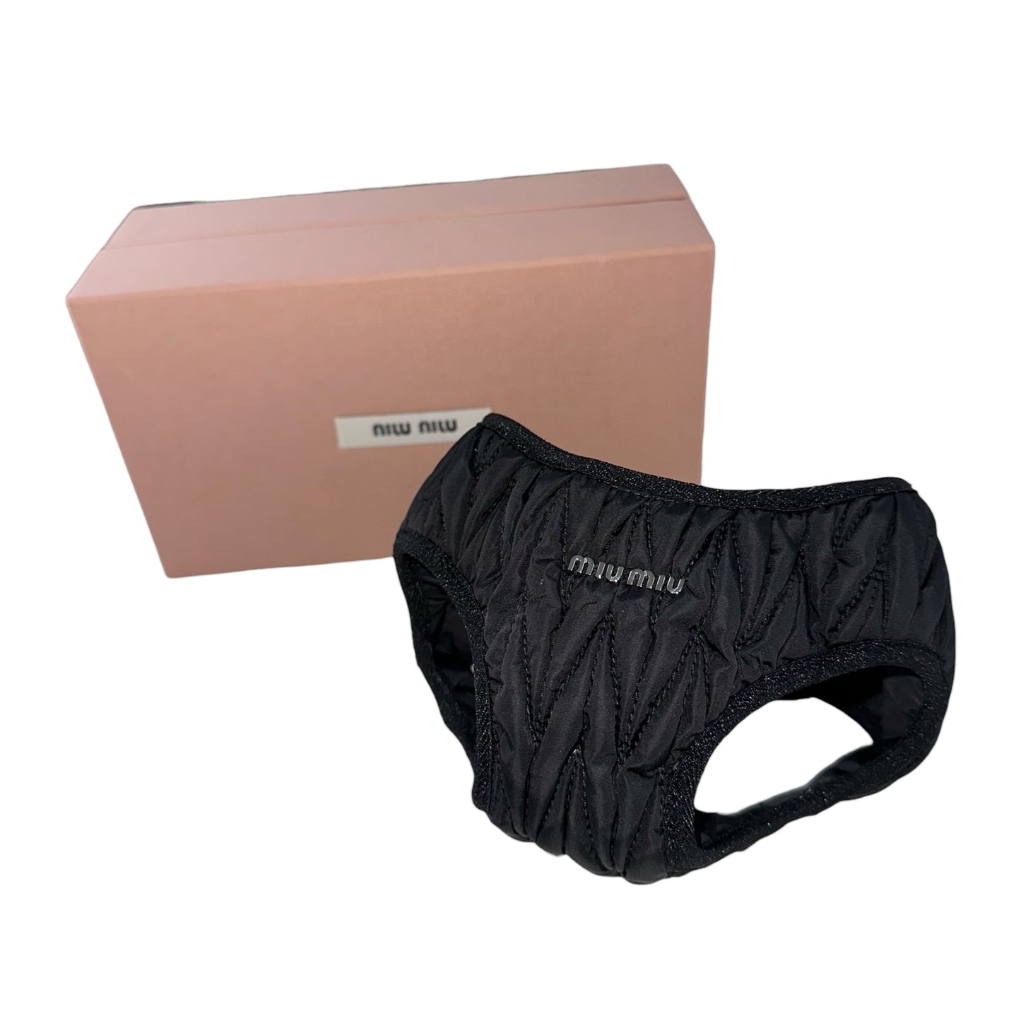 Miu Miu Matelasse Dog Harness