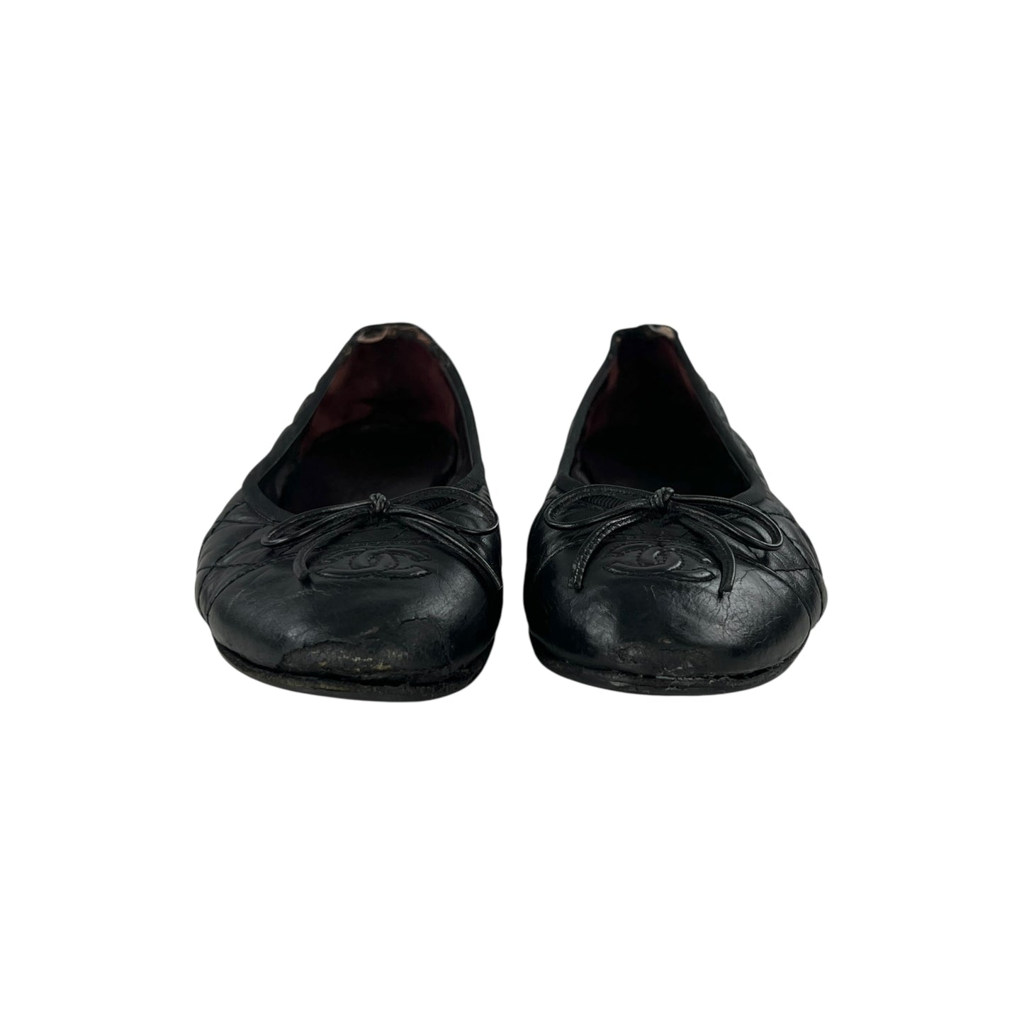 Chanel Matelasse Ballet Flats